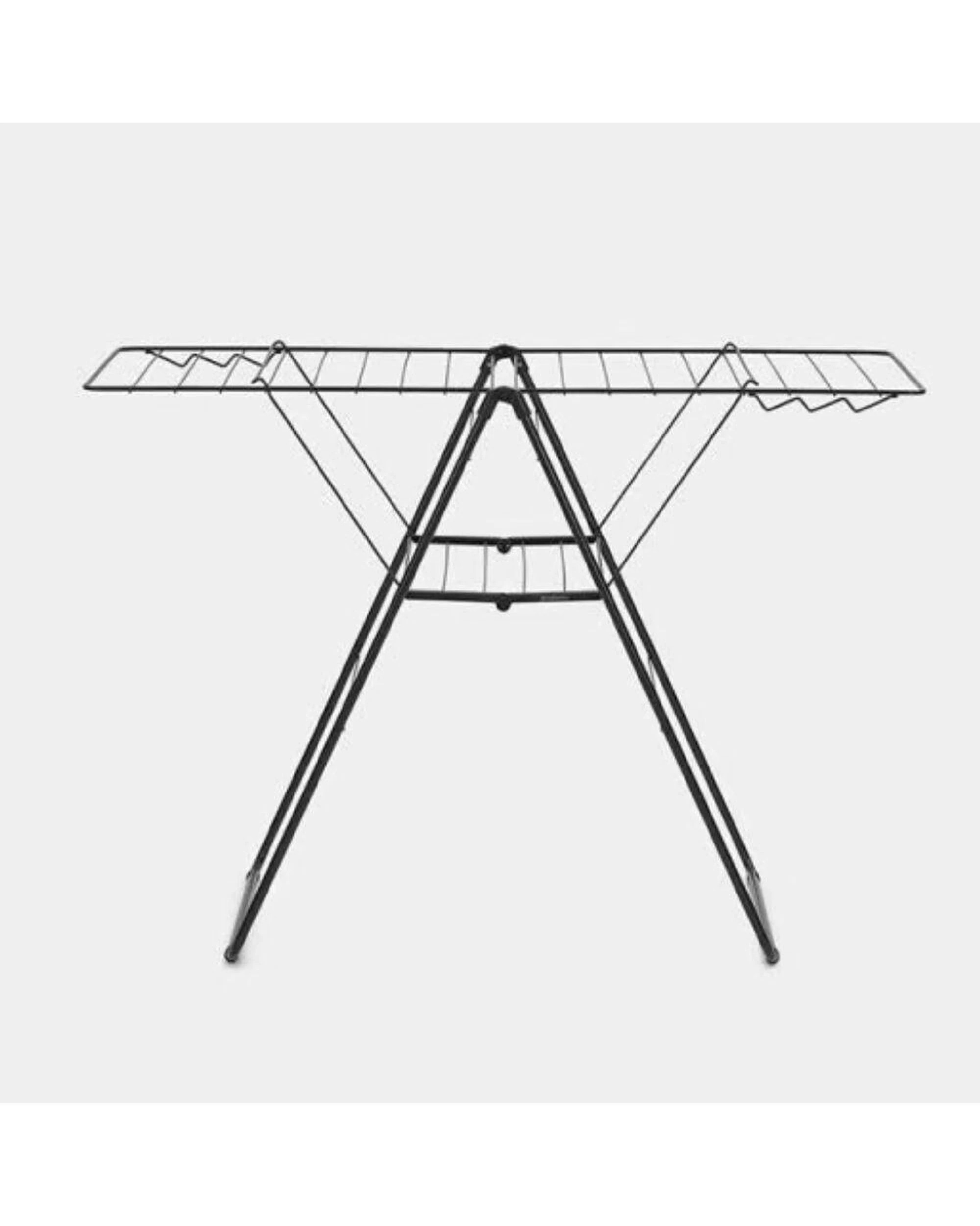 2 Brabantia HangOn 20m Clothes Laundry Dryer Rack  Matte Black Airer Hanging, 2 of 7