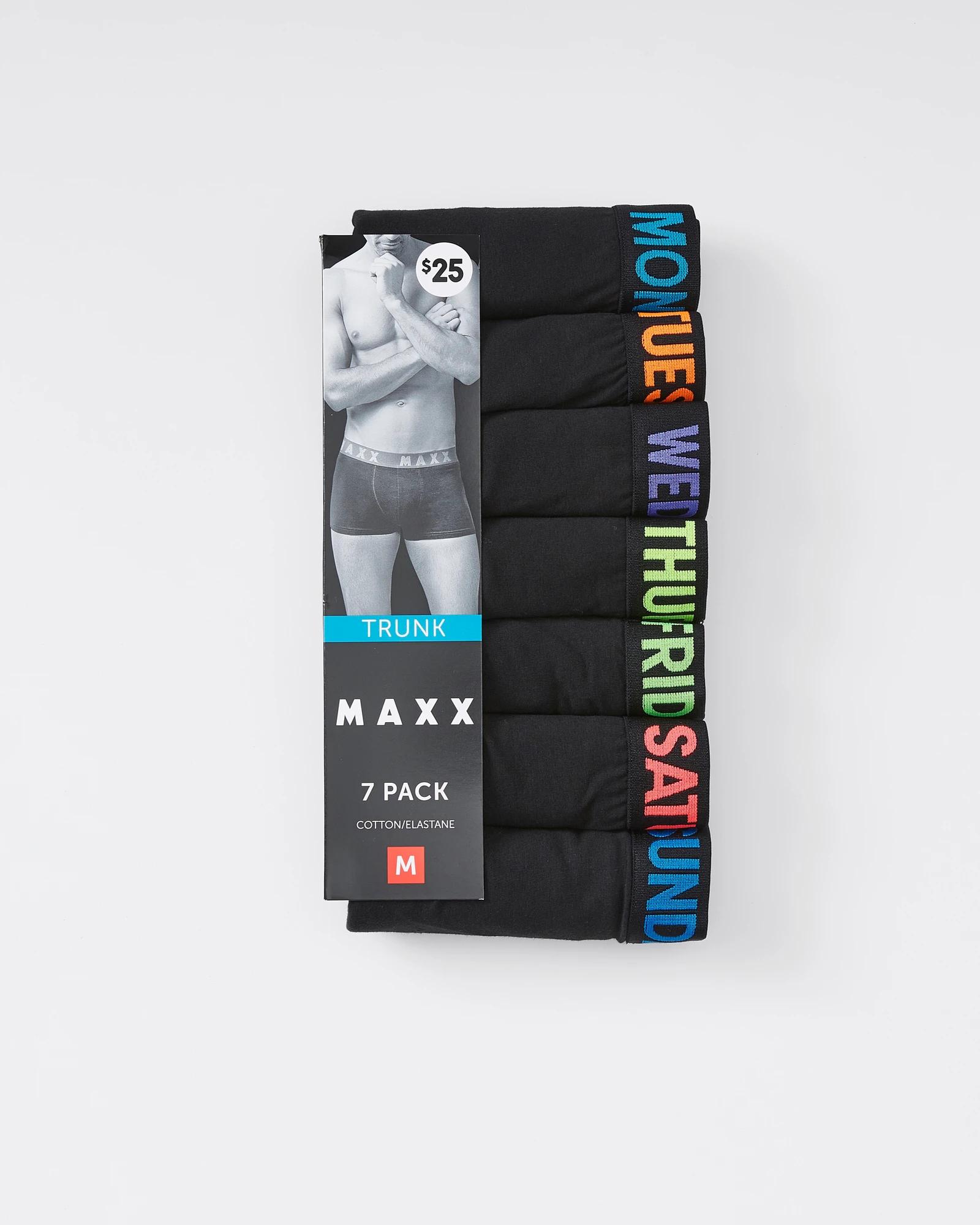 4 Maxx 7 Days Of The Week Trunks NO COLOUR, 4 of 10