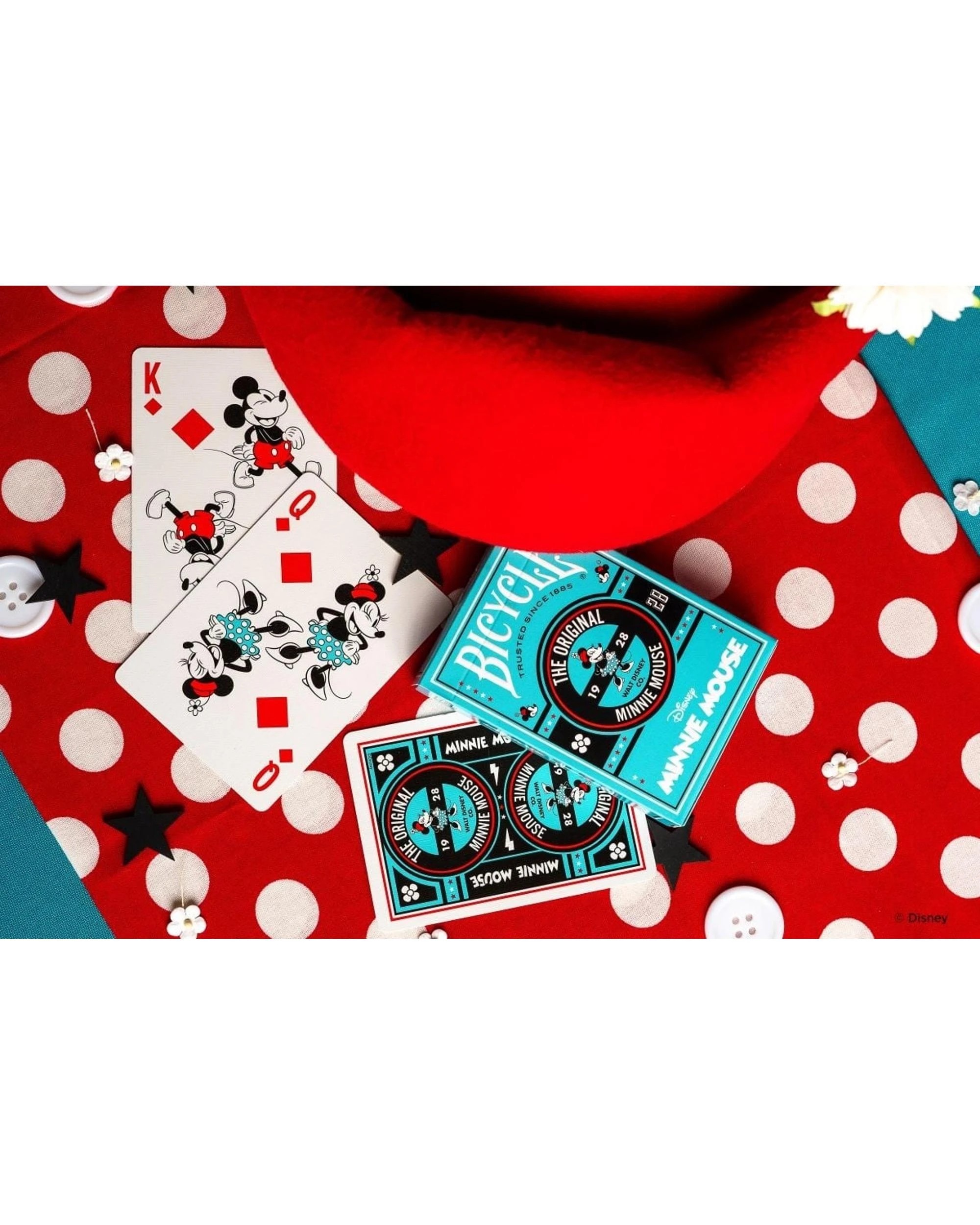 5 Bicycle Disney Classic 1928 The Original Minnie Mouse Playing Cards, 5 of 6