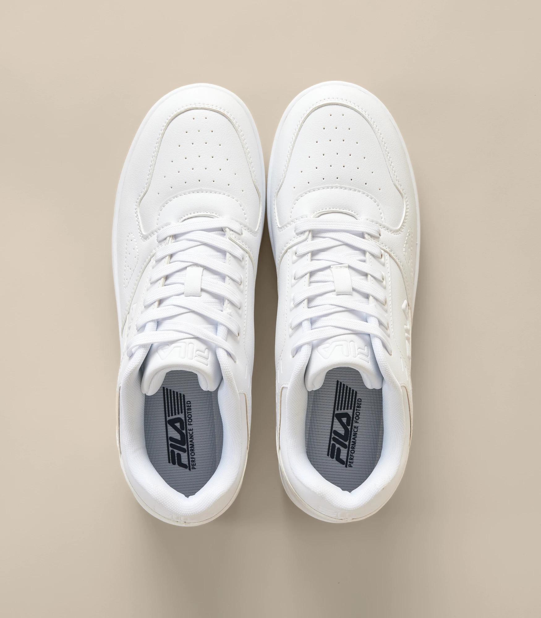 2 Womens Fila Aquino Sneaker WHITE, 2 of 6