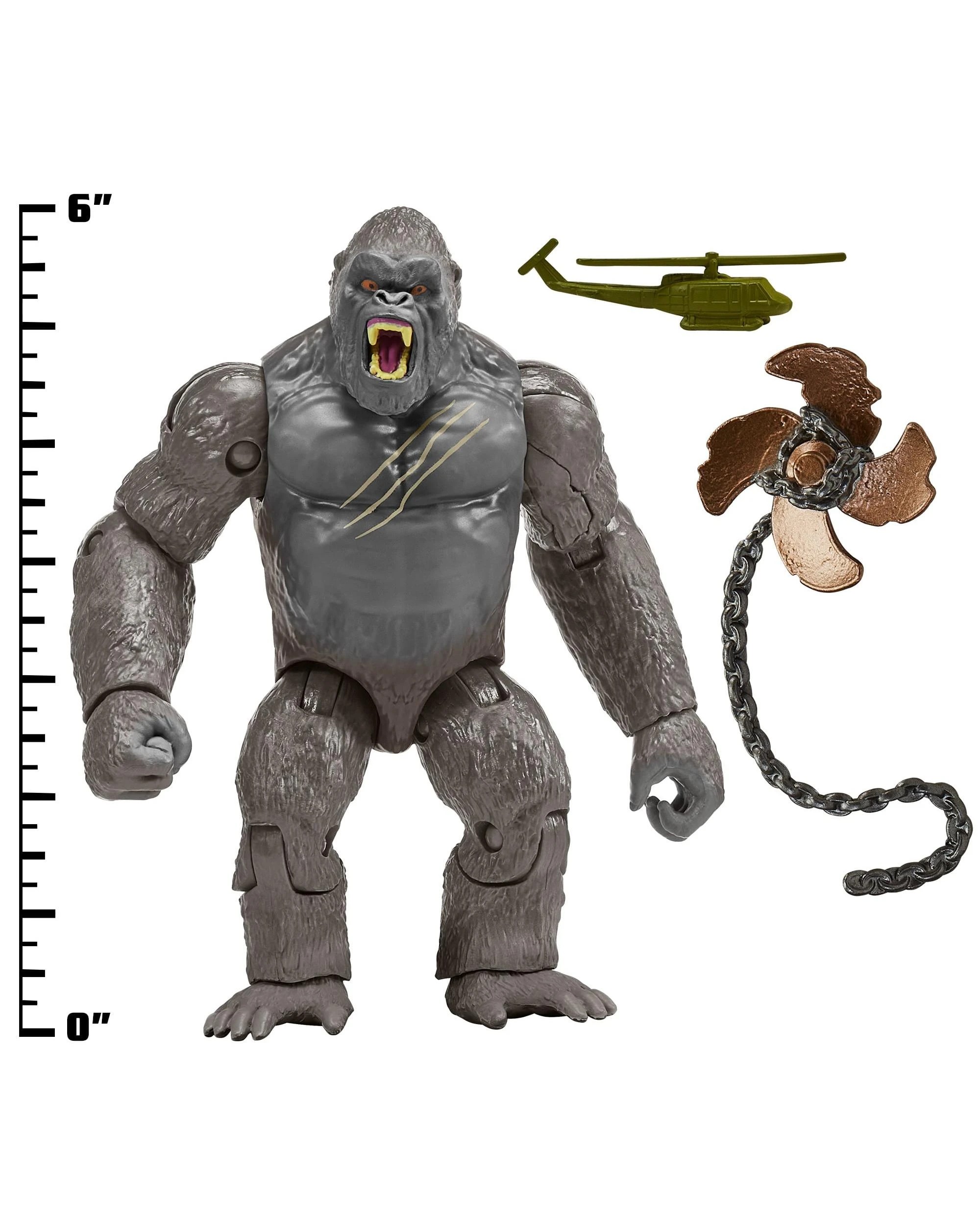 5 MonsterVerse Kong: Skull Island Kong 6 inch Action Figure, 5 of 6