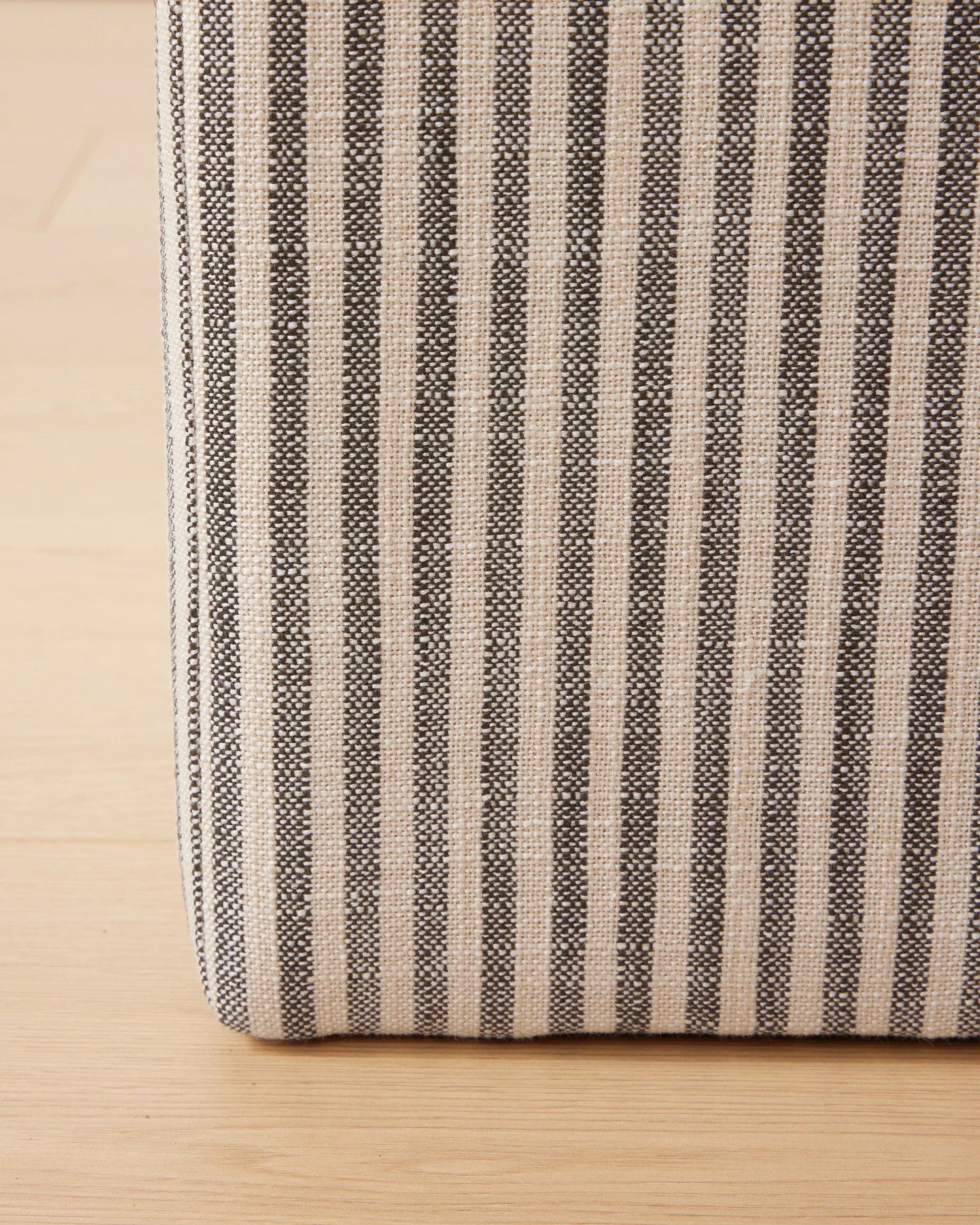 5 Square Striped Ottoman, 5 of 5