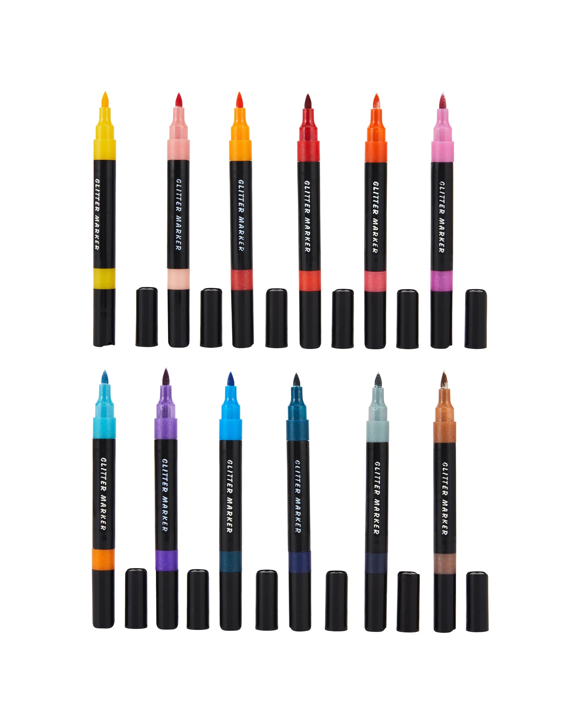 4 24 Pack Glitter Dual Tip Markers, 4 of 8