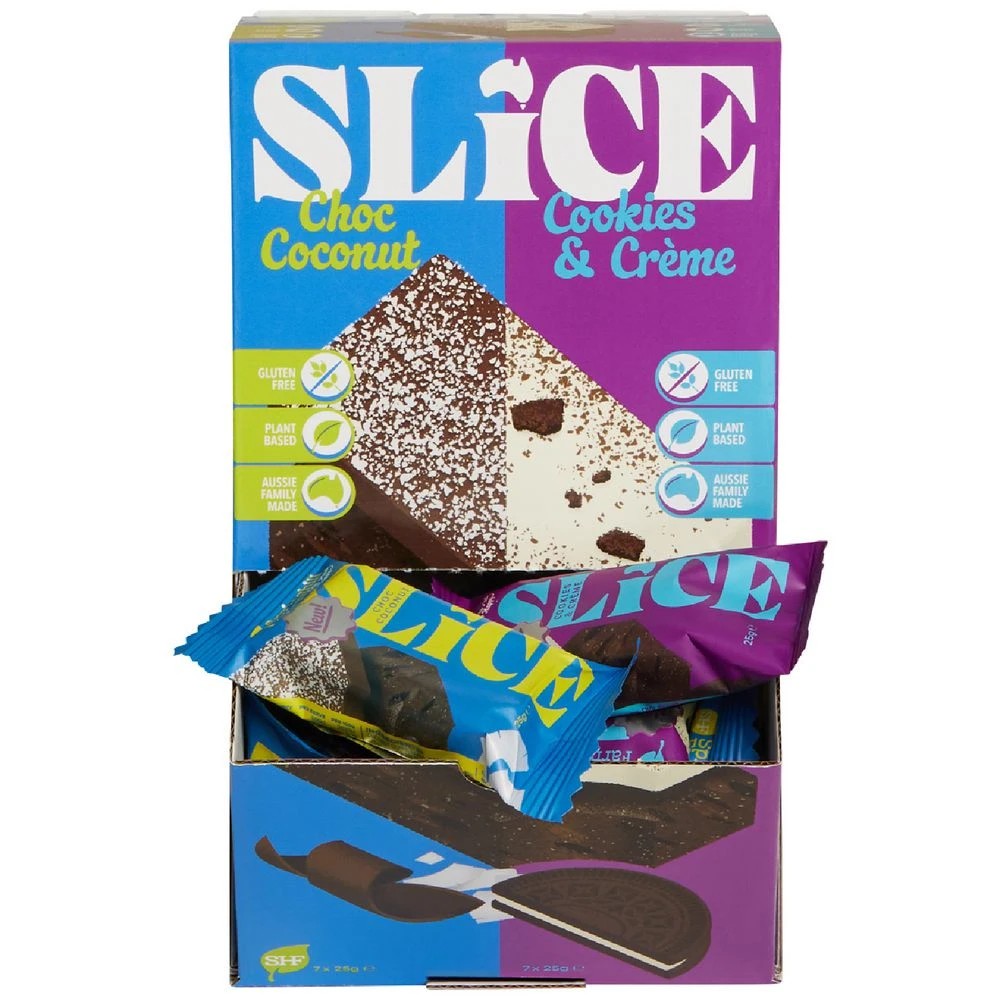 1 Springhill Farm SLICE Choc Coconut & Cookies Crème 14 Pack, 1 of 3