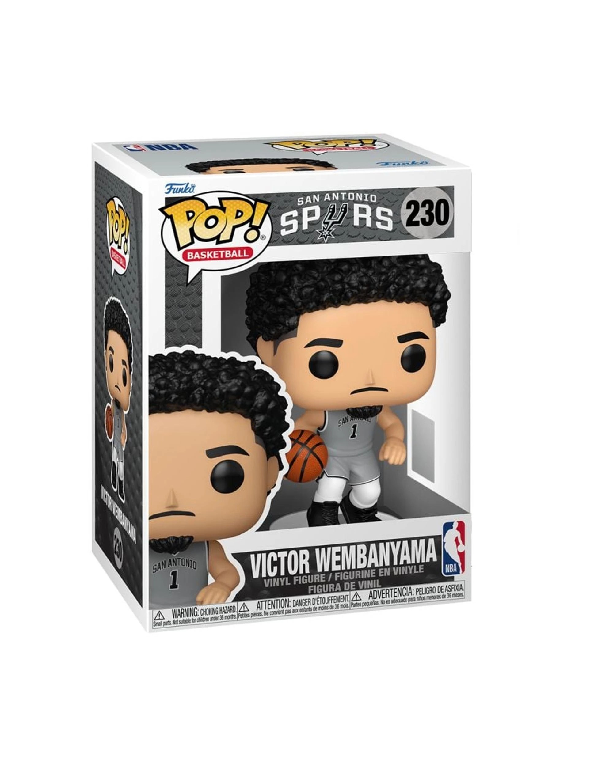 3 NBA San Antonio Spurs Victor Wembanyama - Special Edition Jersey -  Funko POP! Vinyl, 3 of 3
