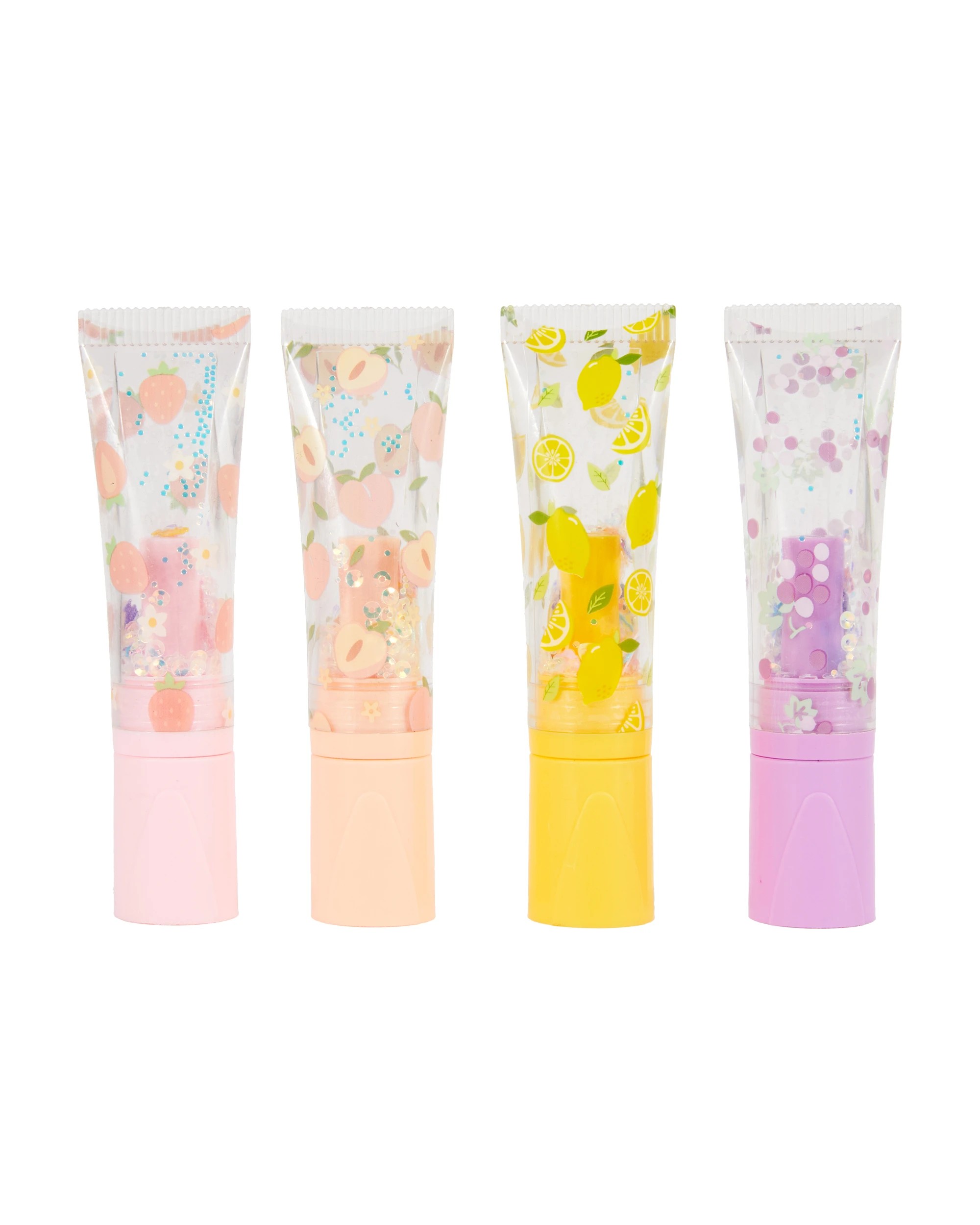 1 4 Piece Lipgloss Shaped Highlighters, 1 of 5