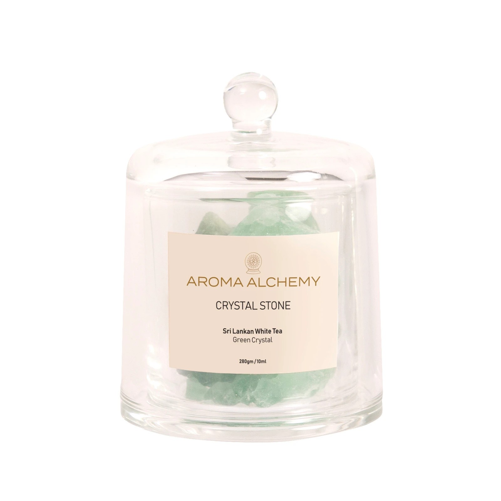 1 PureSpa Aroma Alchemy Aroma Stones 10ML Sri Lankan White Tea - Green, 1 of 1