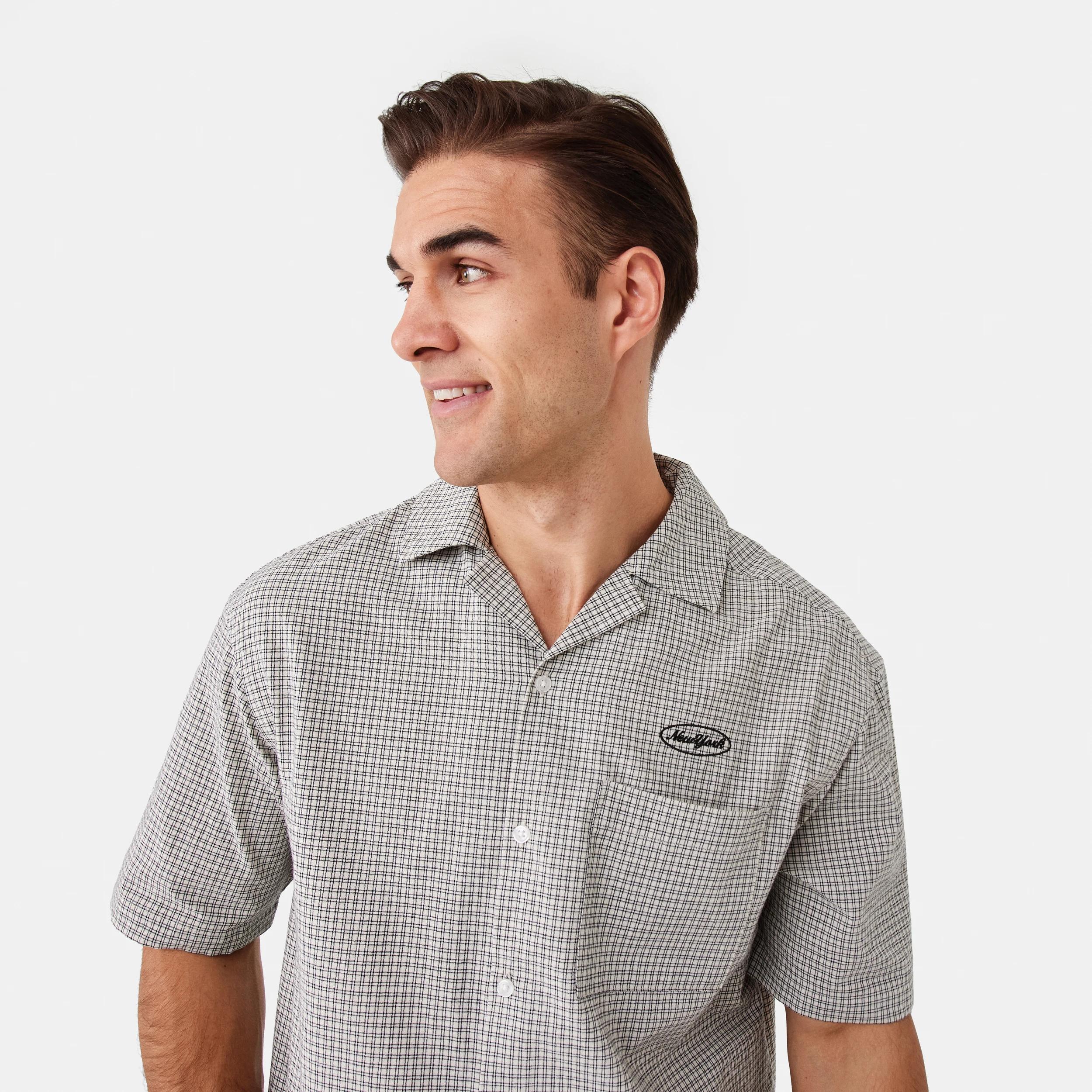 5 Short Sleeve Boxy Shirt Bge Ntrl, 5 of 8