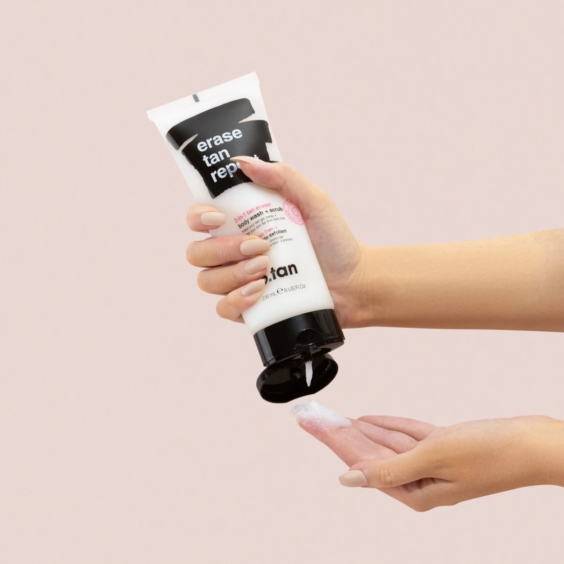 2 b.tan Erase Tan Repeat 2-in-1 Tan Eraser 236ml, 2 of 5