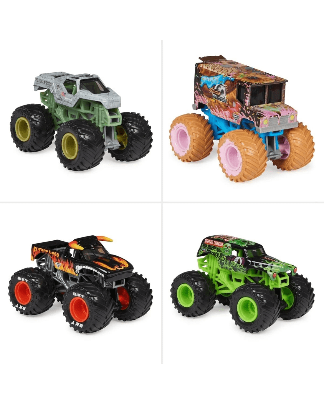 5 Monster Jam 1:64 Die Cast Truck - Assorted, 5 of 8