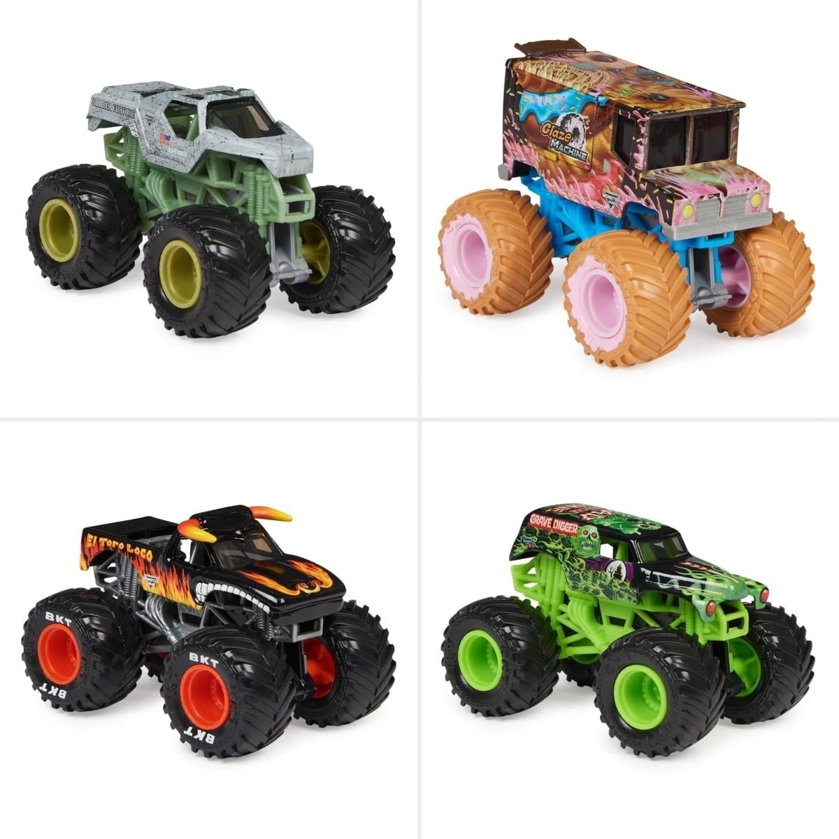 5 Monster Jam 1:64 Die Cast Truck - Assorted, 5 of 8