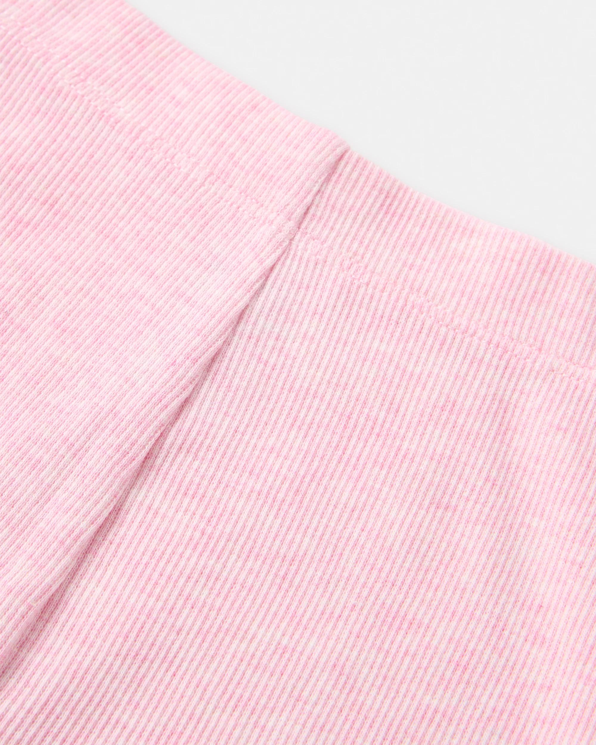 7 3 Pack Cotton Leggings Pink Flrl, 7 of 8