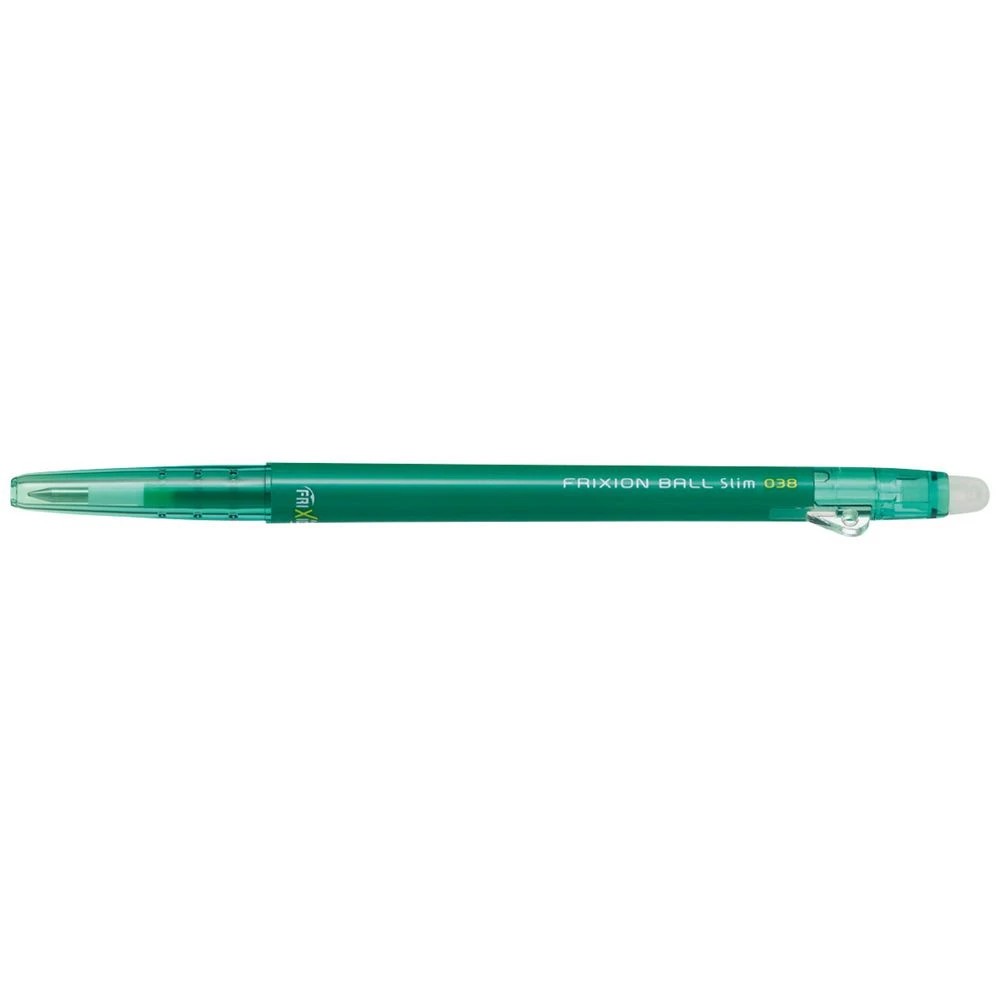 1 PILOT Frixion Slim Retractable Erasable Gel Pen Green, 1 of 1