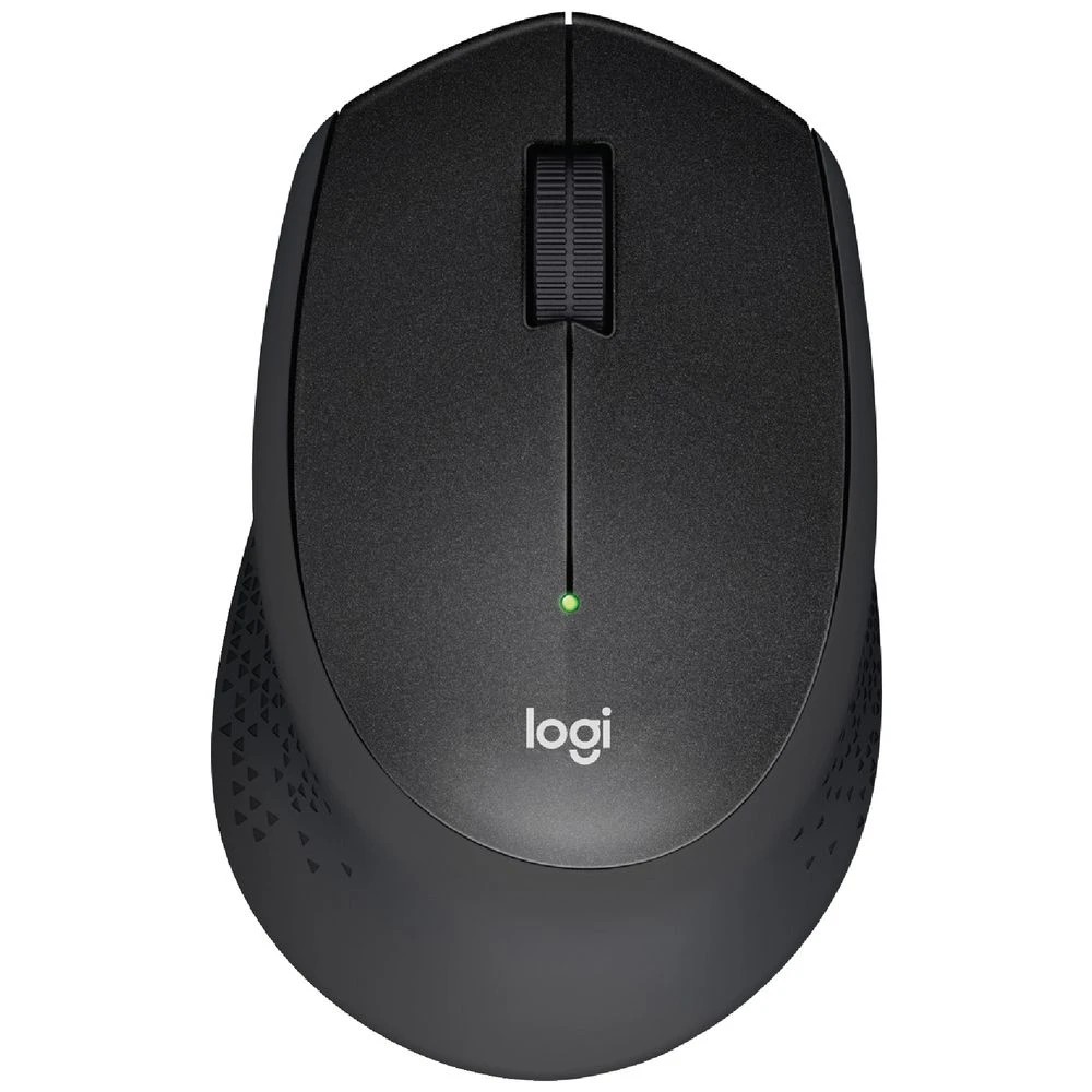1 Logitech M331 Silent Wireless Mouse Black, 1 of 7
