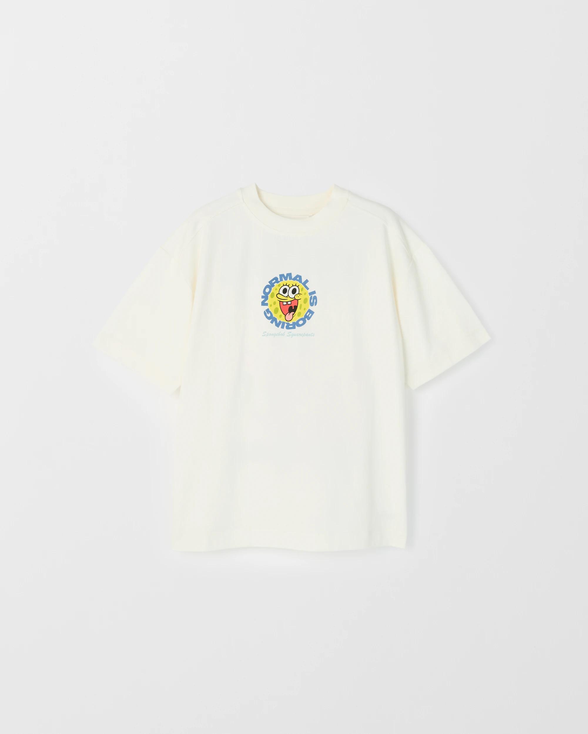 5 SpongeBob SquarePants Australian Cotton T-Shirt OFF WHITE, 5 of 7