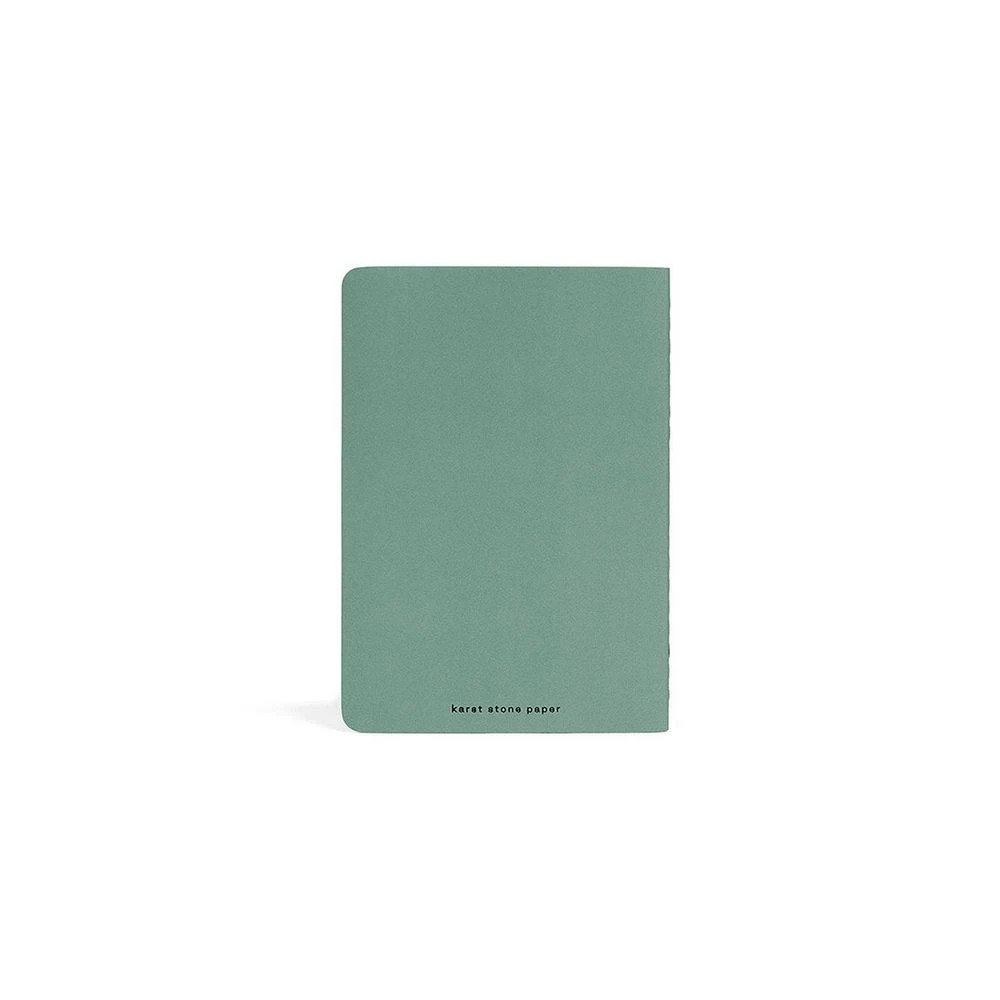 4 Karst A6 Stone Paper Plain Pocket Journal Eucalyptus, 4 of 4