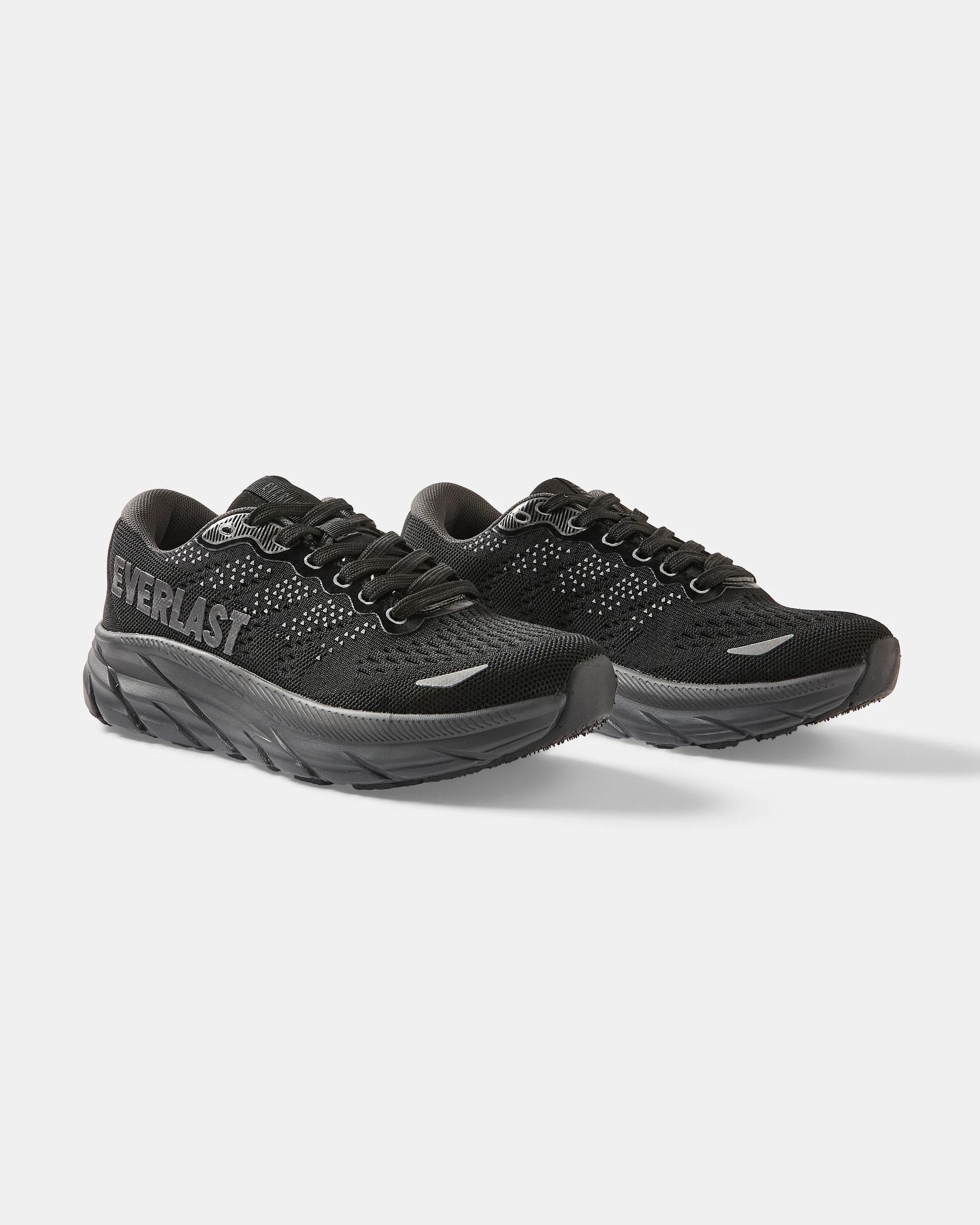 2 Everlast Womens Times Square Sneakers Black, 2 of 5