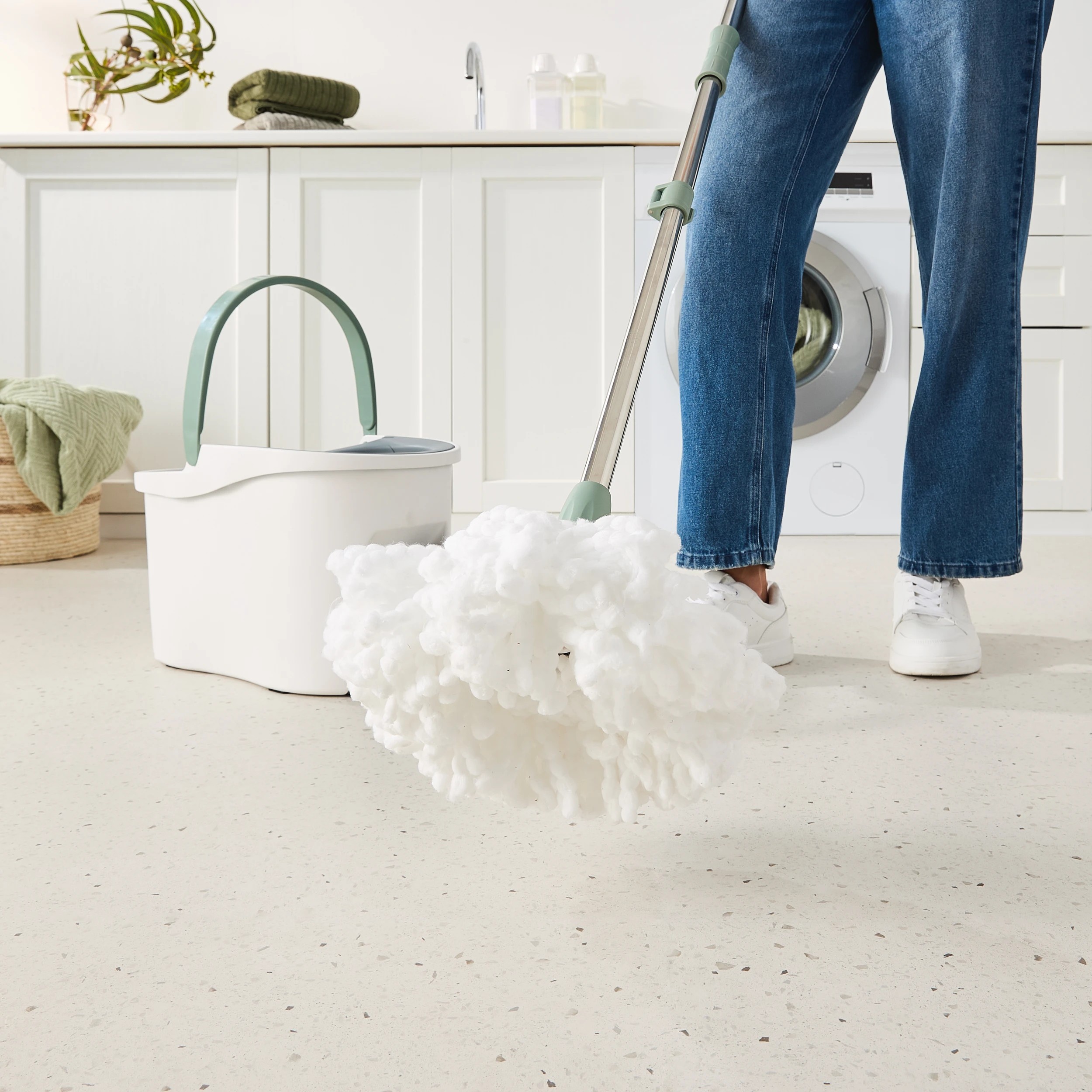 2 Spin and Pedal Mop Set, 2 of 10