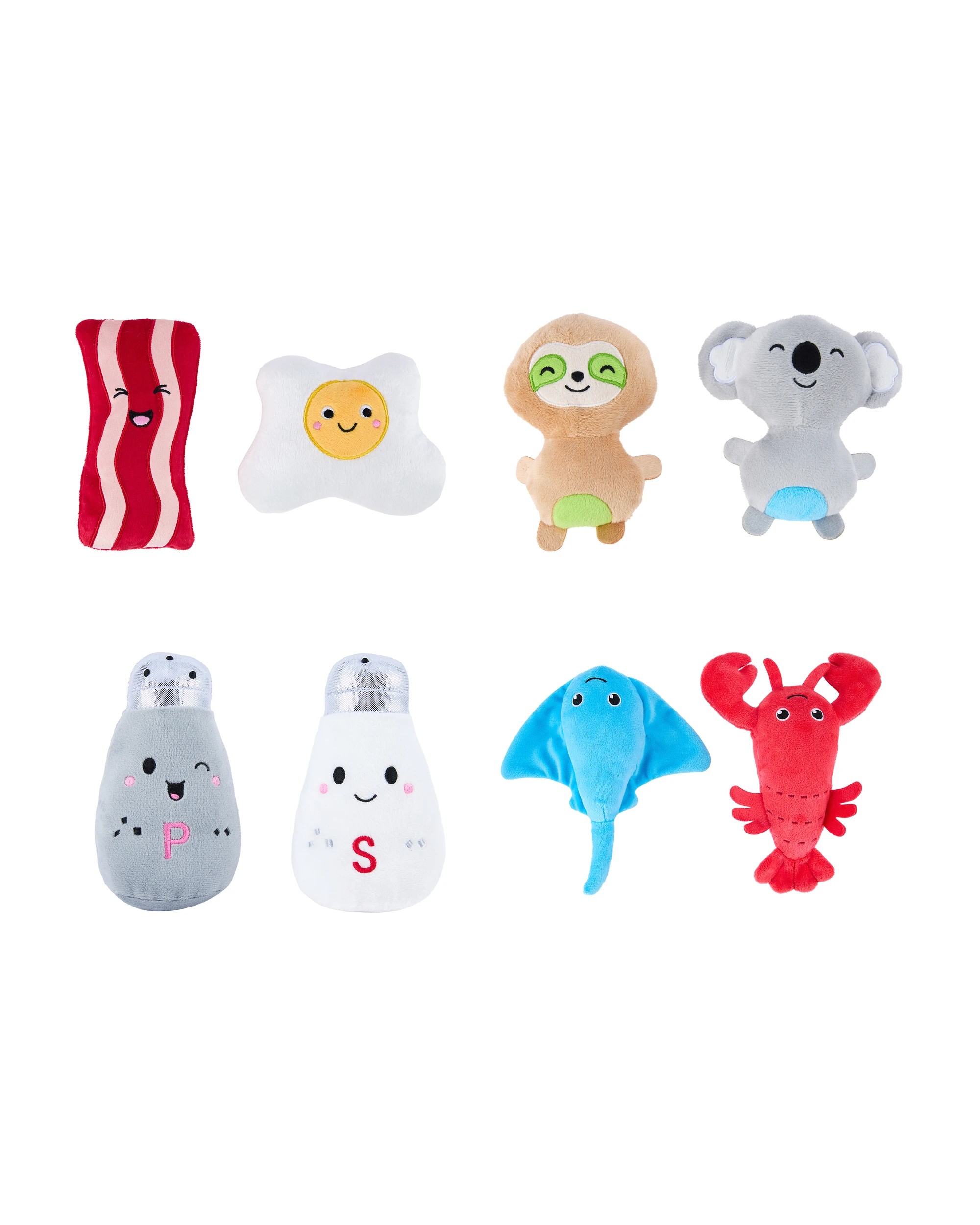 2 2 Pack Pet Puppy Plush Toy - Assorted, 2 of 4