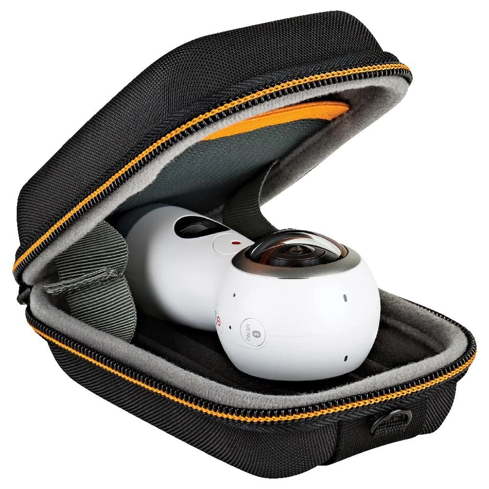 6 Lowepro Hardside CS 20 Camera Case Black and Orange, 6 of 10