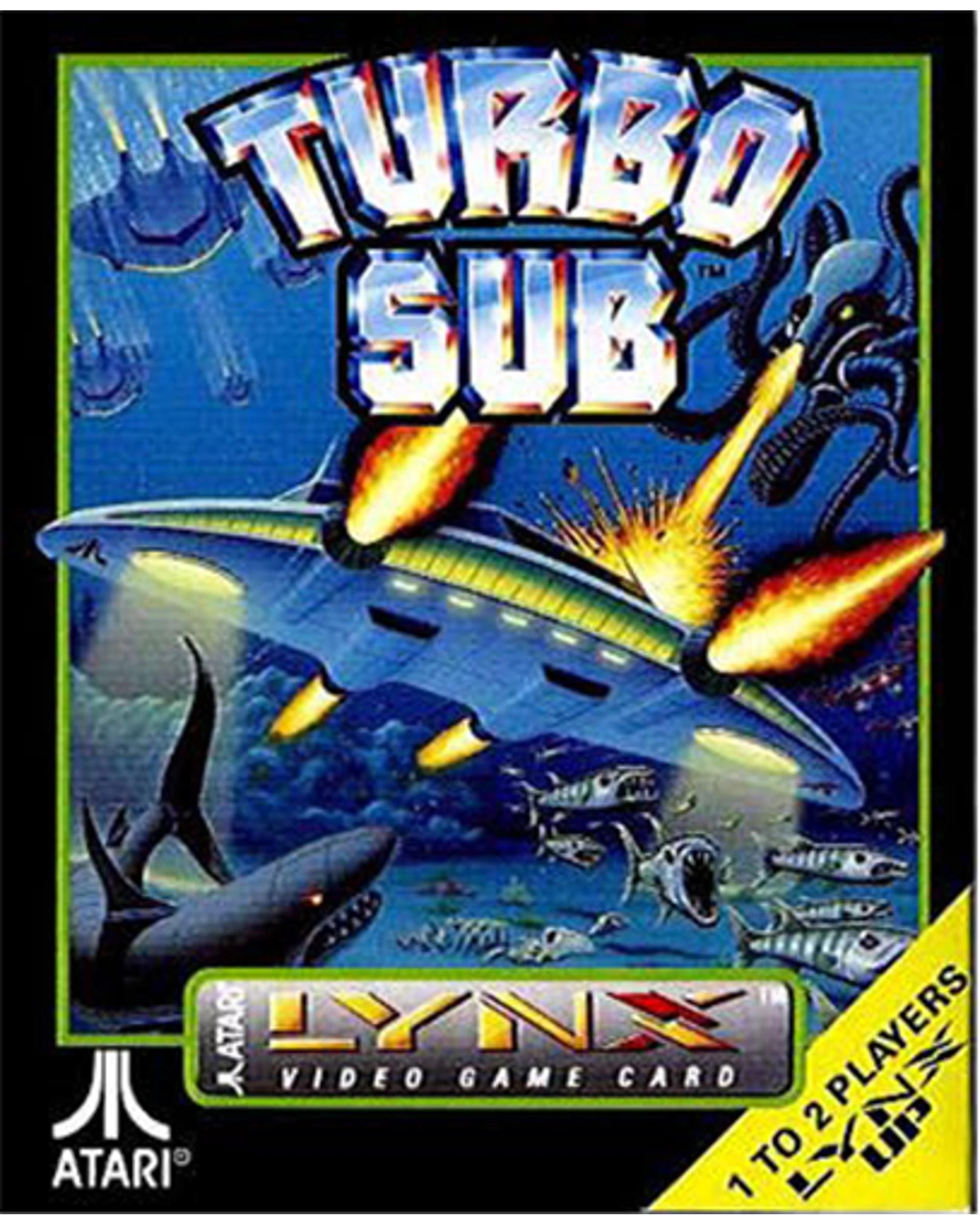 1 Turbo Sub - Atari Lynx, 1 of 1