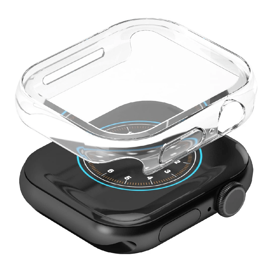 3 Cygnett EdgeShield Case for Apple Watch 10-11 42mm Clear, 3 of 4