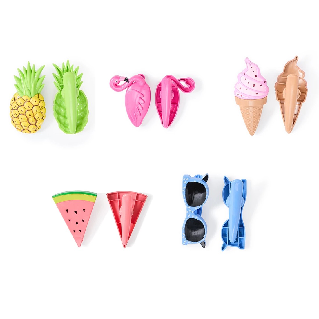 2 2 Pack Beach Towel Clips - Assorted, 2 of 10