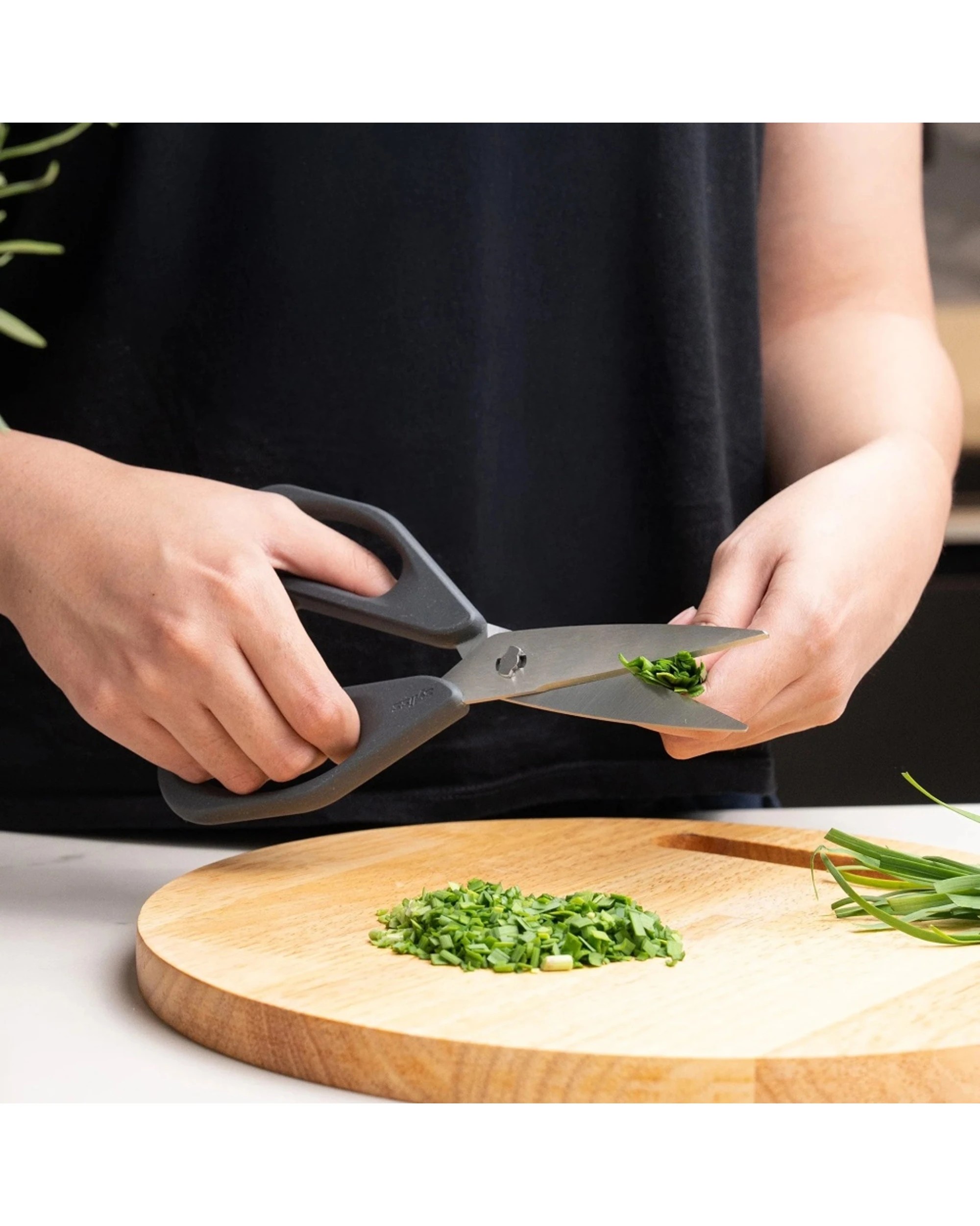 3 Zyliss Household Scissors Stainless Steel Built-In Box Cutter Ergonomic Handle Durable - Grey, 3 of 6