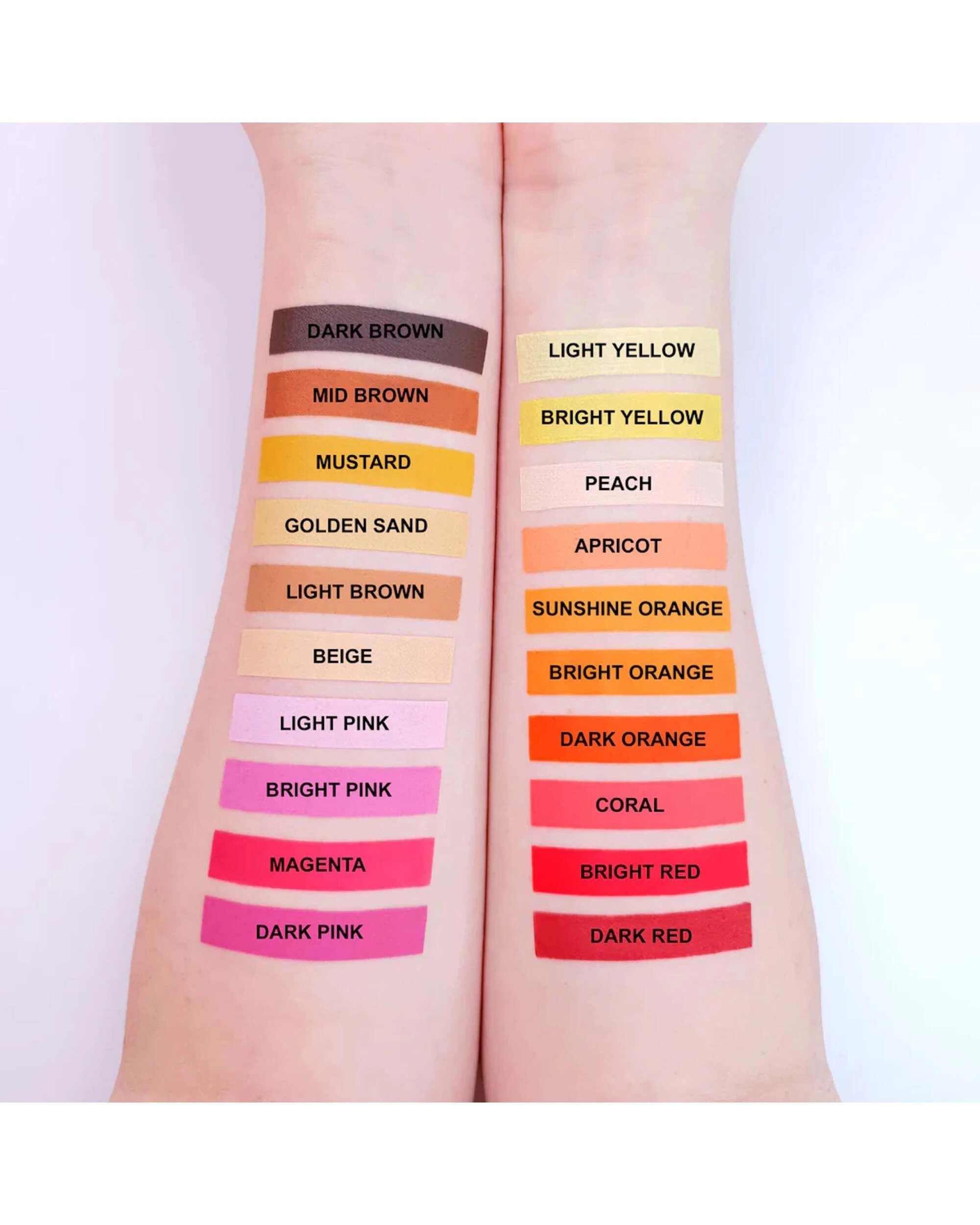 4 Moon Creations Bright Pro Face Paint Cake Pot 36g - One Size - Green, 4 of 5