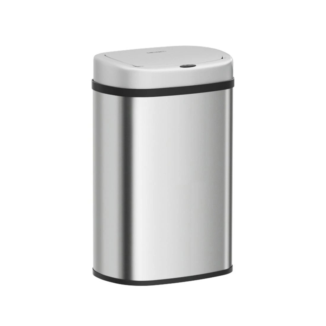 1 Devanti 50L Sensor Bin Motion Rubbish Automatic - Silver, 1 of 7