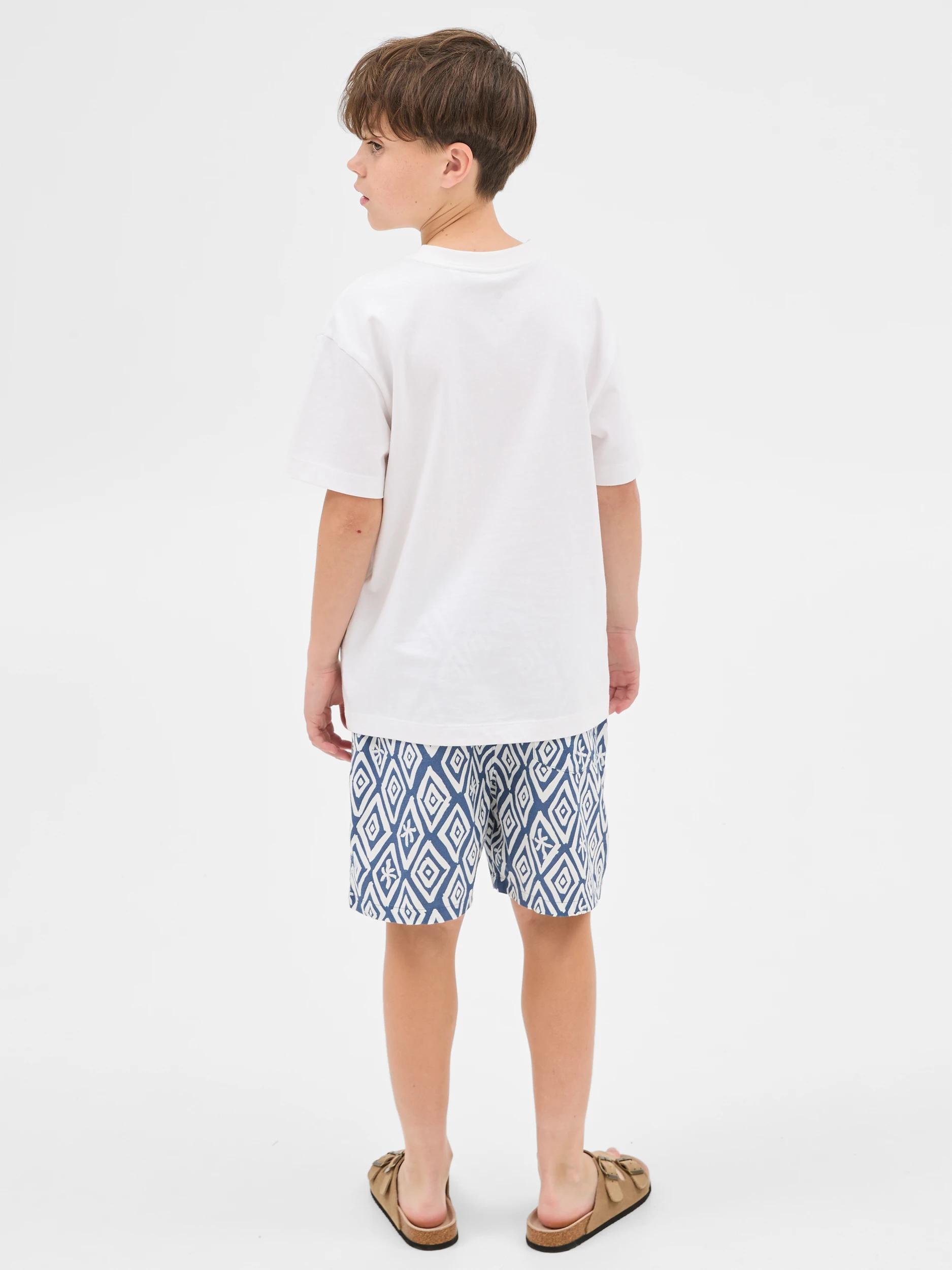 3 Target Woven Shorts BLUE GEO, 3 of 6