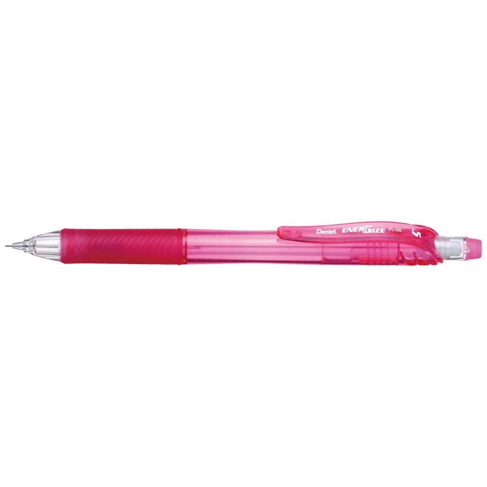 1 Pentel Energize X PL105 Mechanical Pencil 0.5mm Pink, 1 of 1