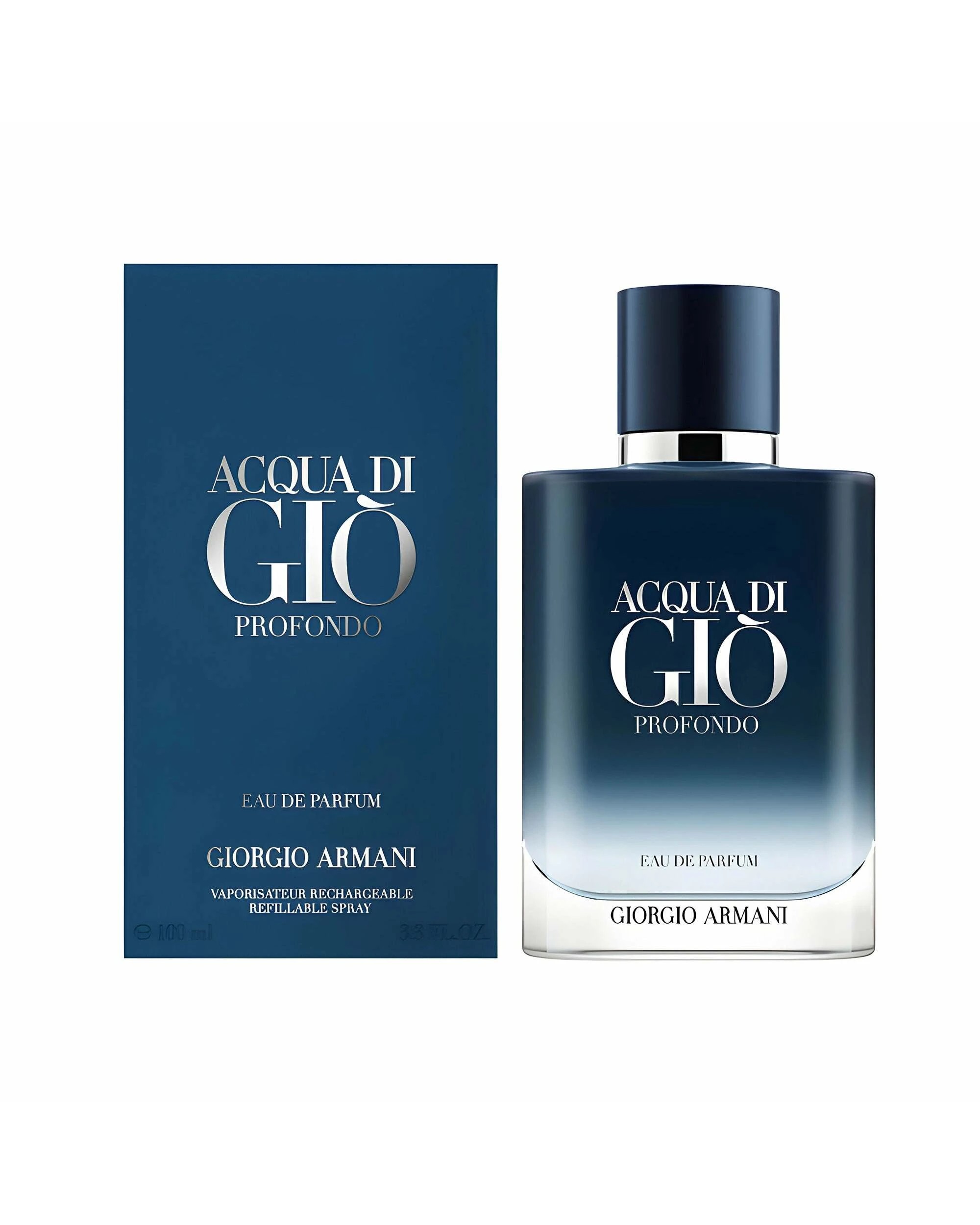 2 Giorgio Armani Acqua Di Gio Profondo Refillable 100ml Eau De Parfum, 2 of 2
