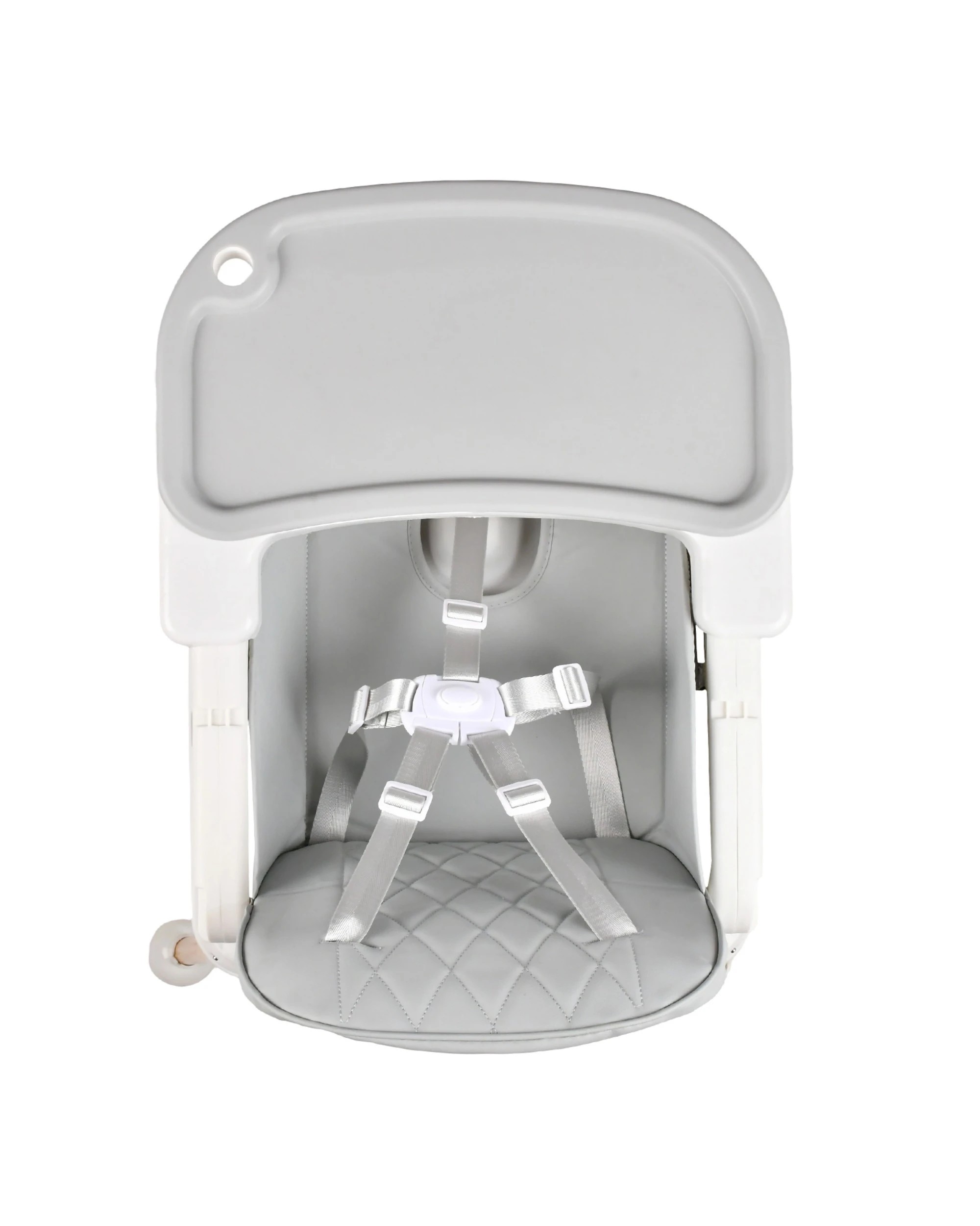 8 Advwin  Baby High Chair Portable Foldable Infant Dining Seat - Grey, 8 of 9