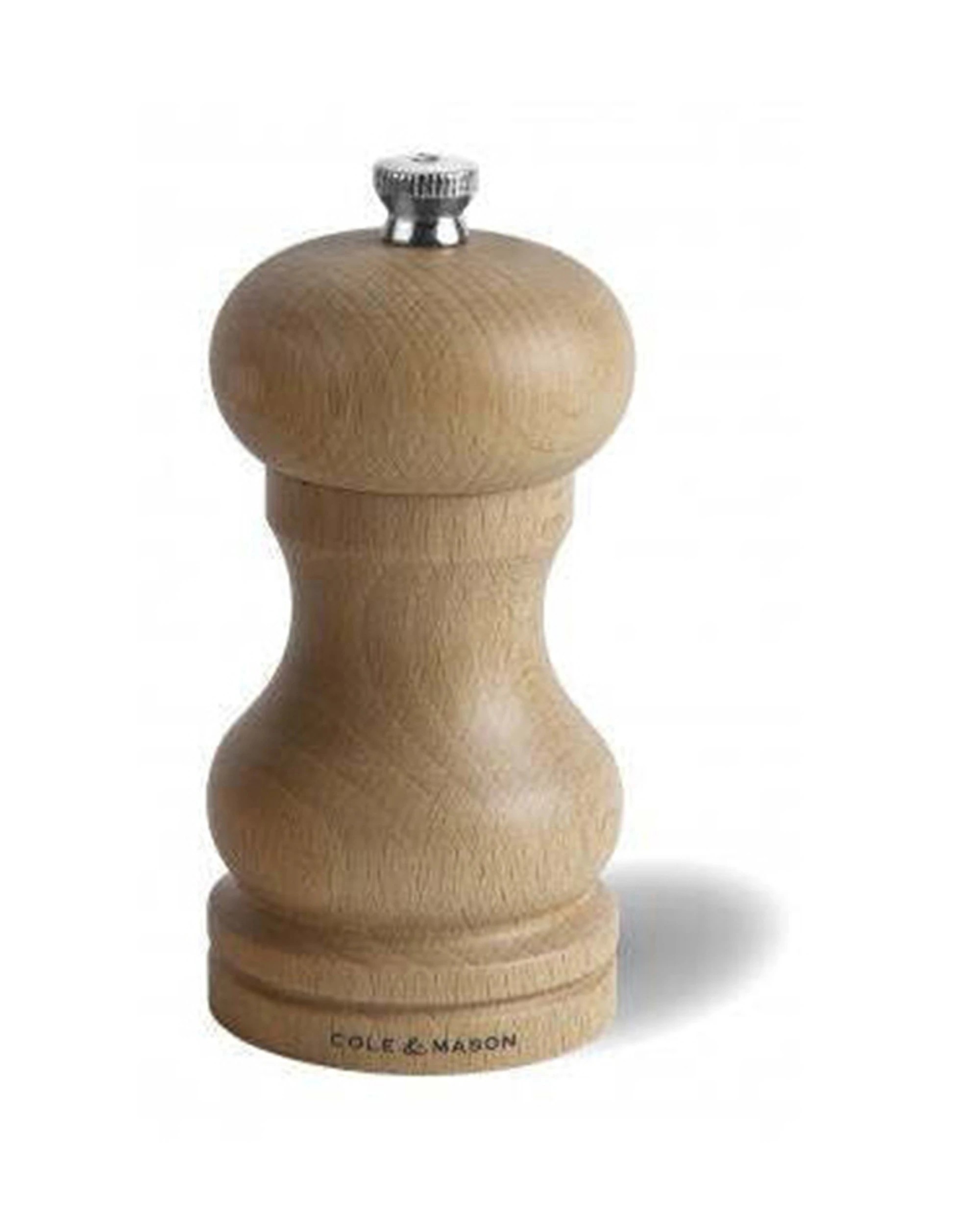 3 Cole And Mason Capstan Beechwood Salt Mill Grinder With Lifetime Ceramic - Brown, 3 of 3