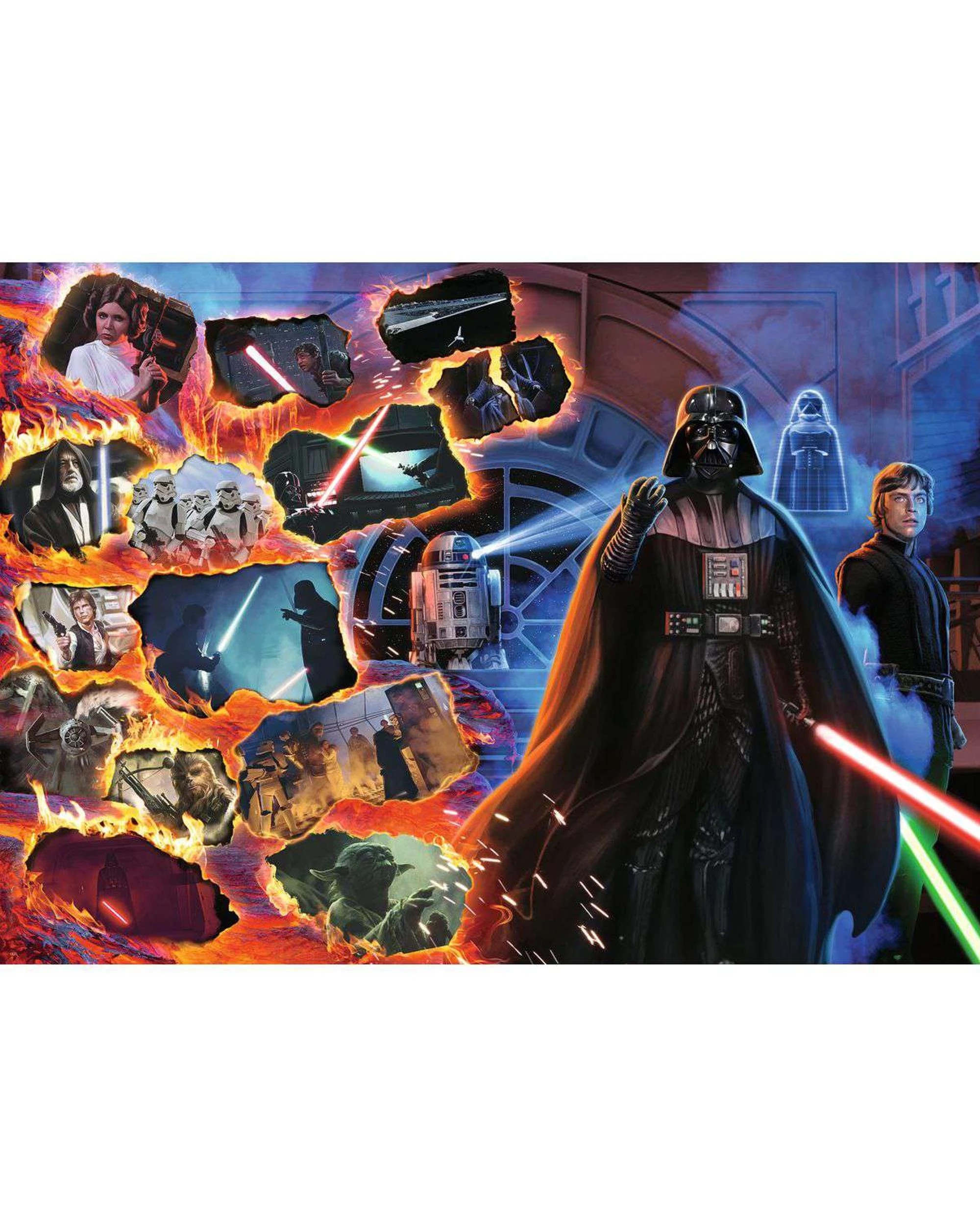 2 Ravensburger Stars Wars Villainous Darth Vader 1000 Piece Jigsaw Puzzle with Figure, 2 of 3