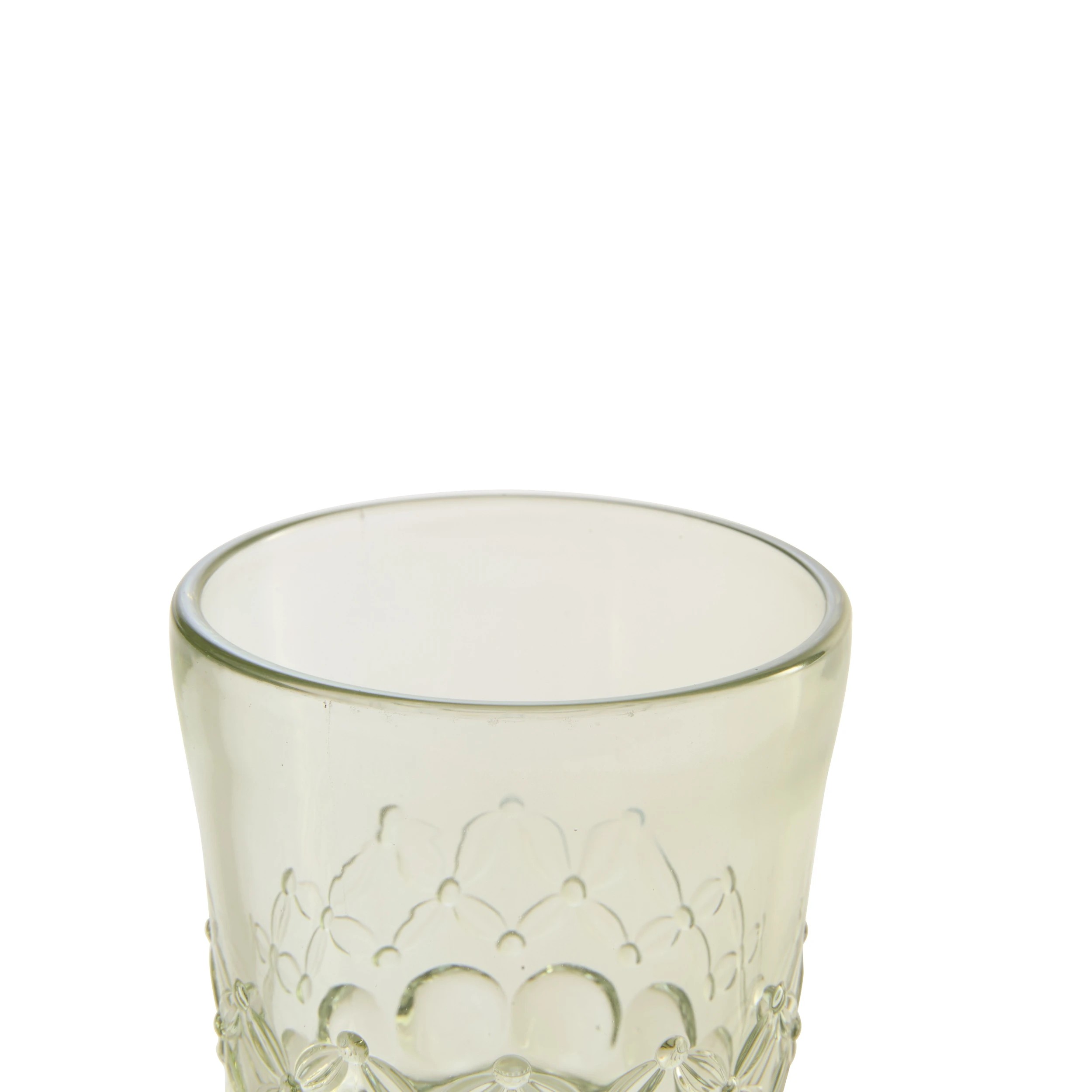 5 6 Green Flora Tumbler Glasses, 5 of 7