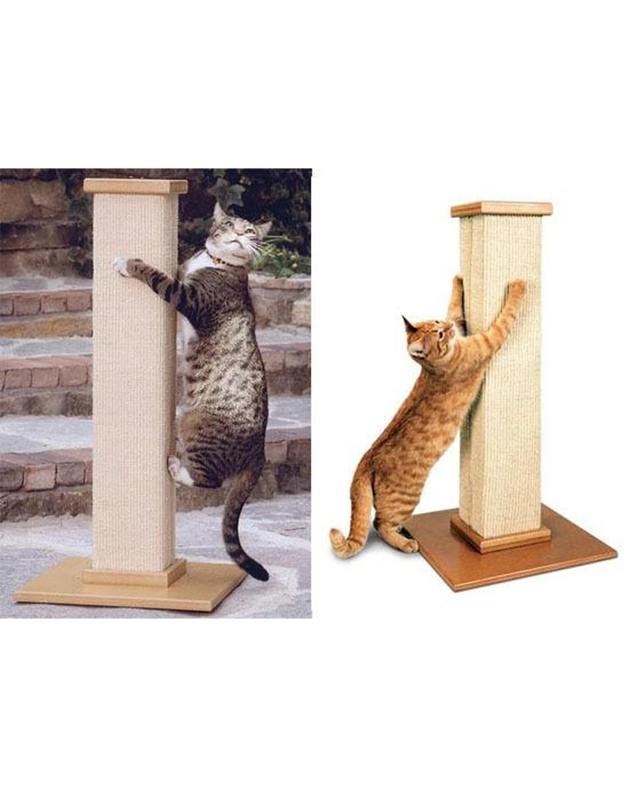 8 SmartCat Ultimate Cat Scratching Post Brown 32 Inch, 8 of 8