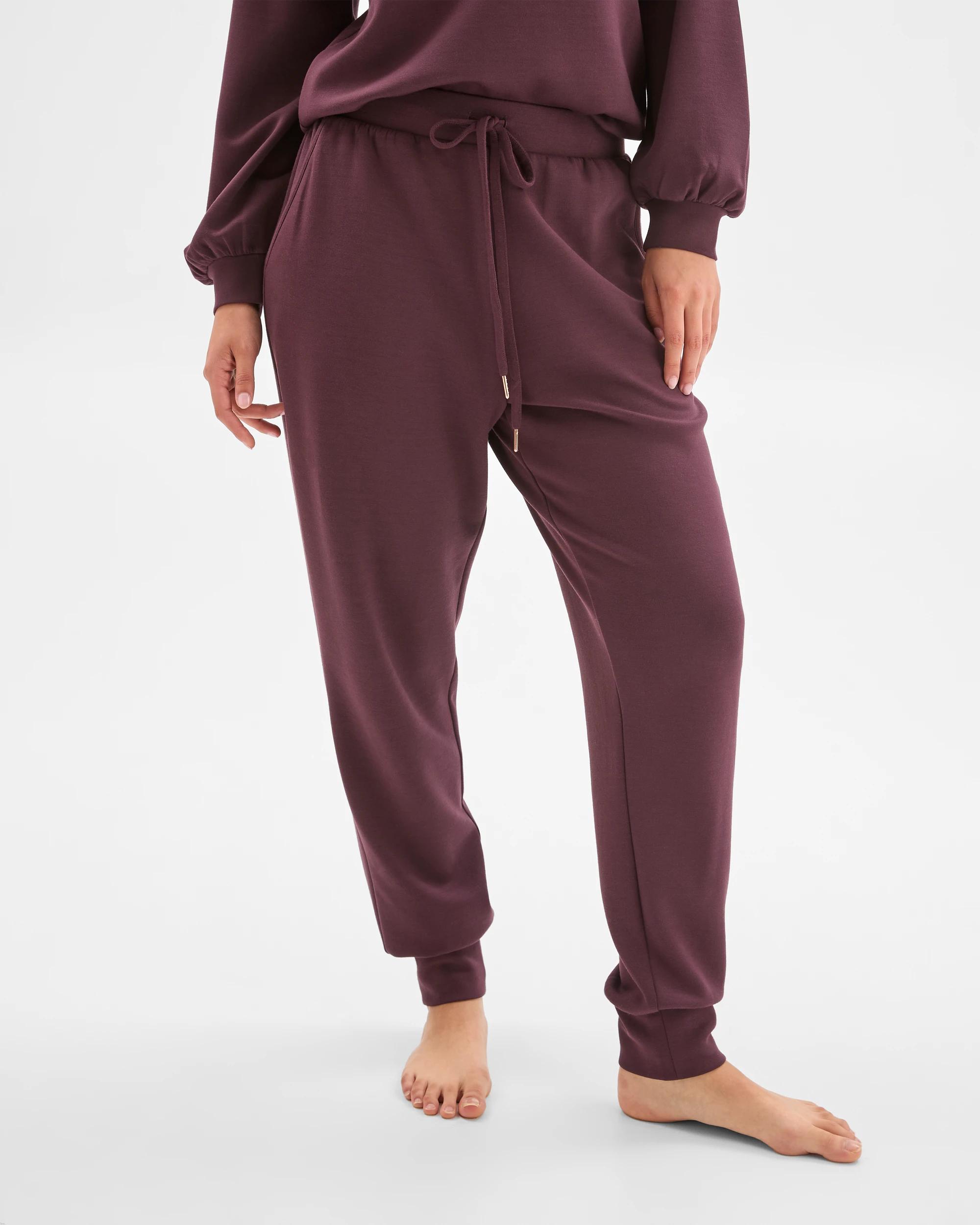 2 Target Woman Modal Blend Sleep Jogger Pants FUDGE, 2 of 7