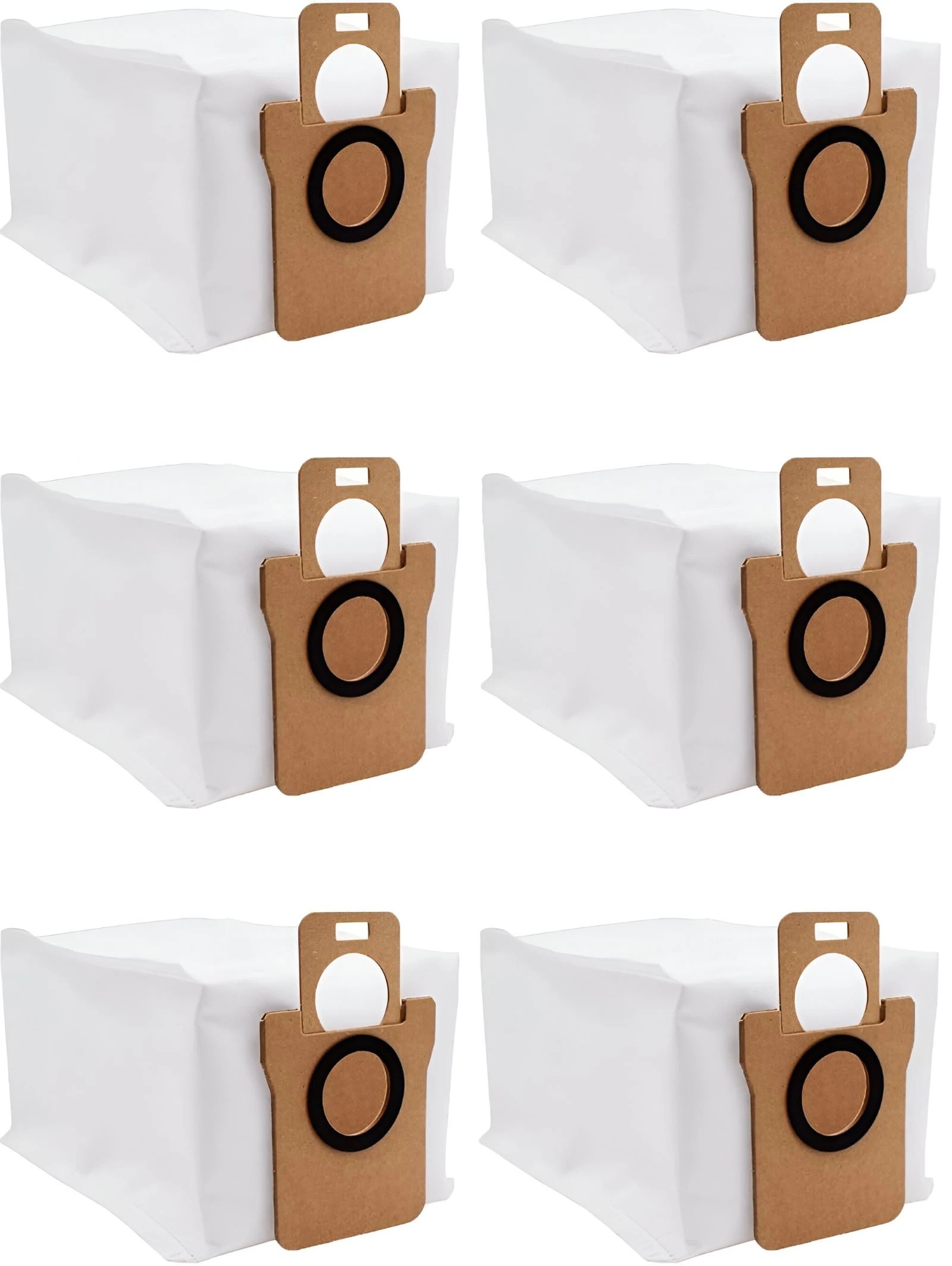 3 Hygieia 6 Dust Bags For Dreame L10S Ultra & L20 Ultra Robot Vacuum Cleaners - White, 3 of 7