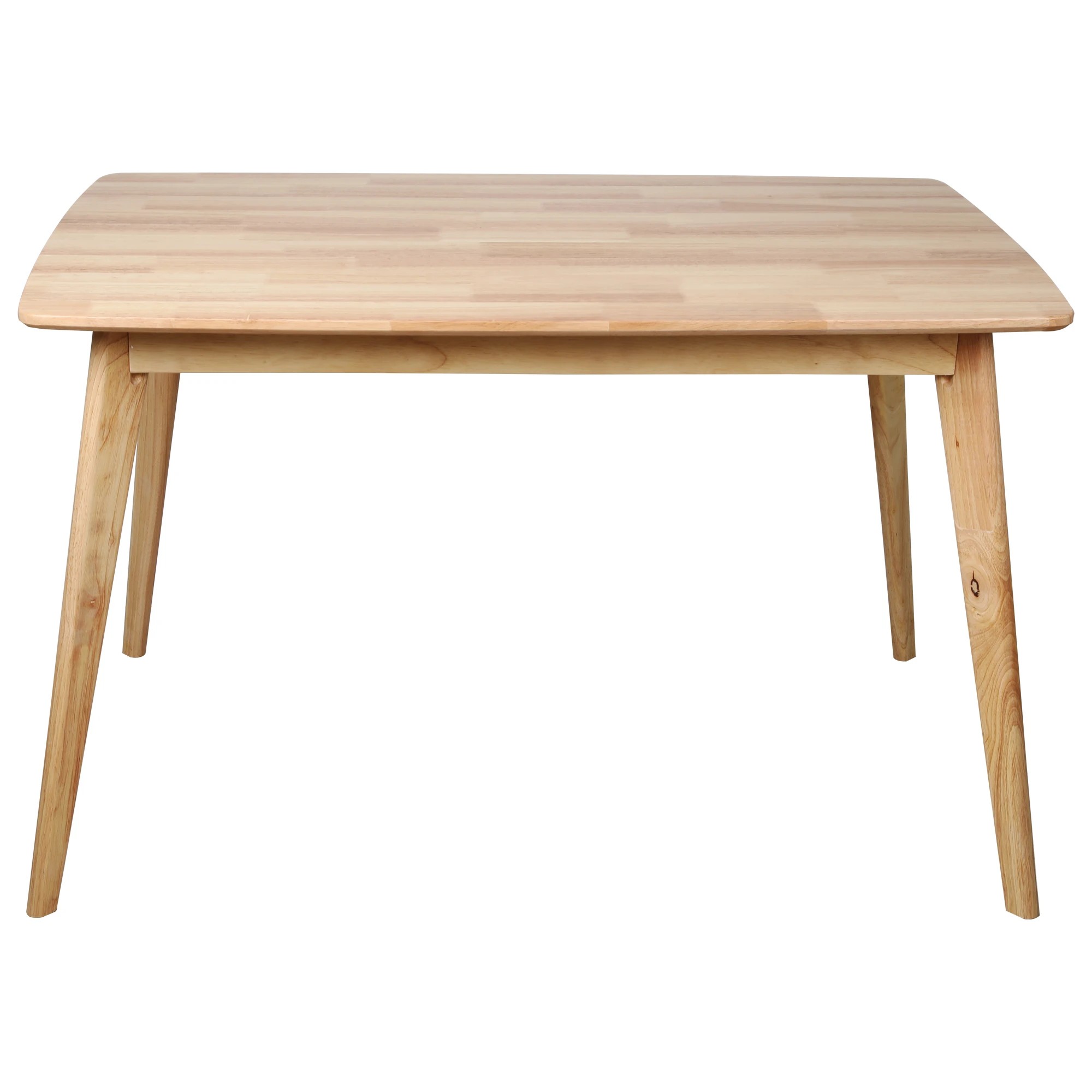 2 Levede Wooden Dinning Table, 2 of 5