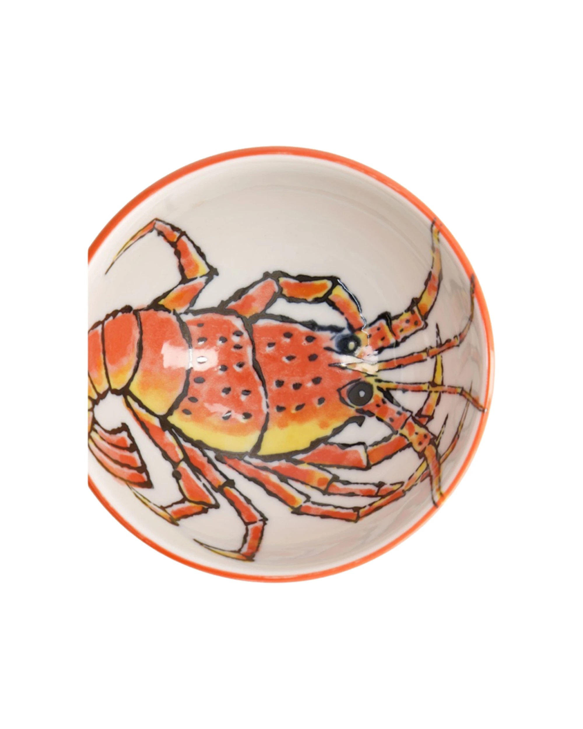2 Tokyo Design Studio Seafood Rice Bowl Stylish Design 11x6cm Lobster - Red, 2 of 4