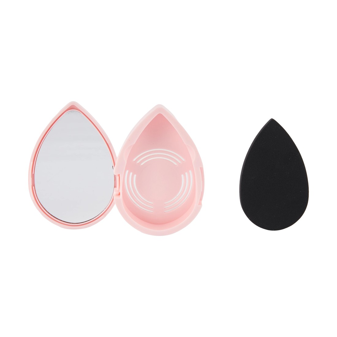 5 OXX Cosmetics 2 Pack Reusable Blotting Sponges with Case and Mirror - Black and Pink, 5 of 7