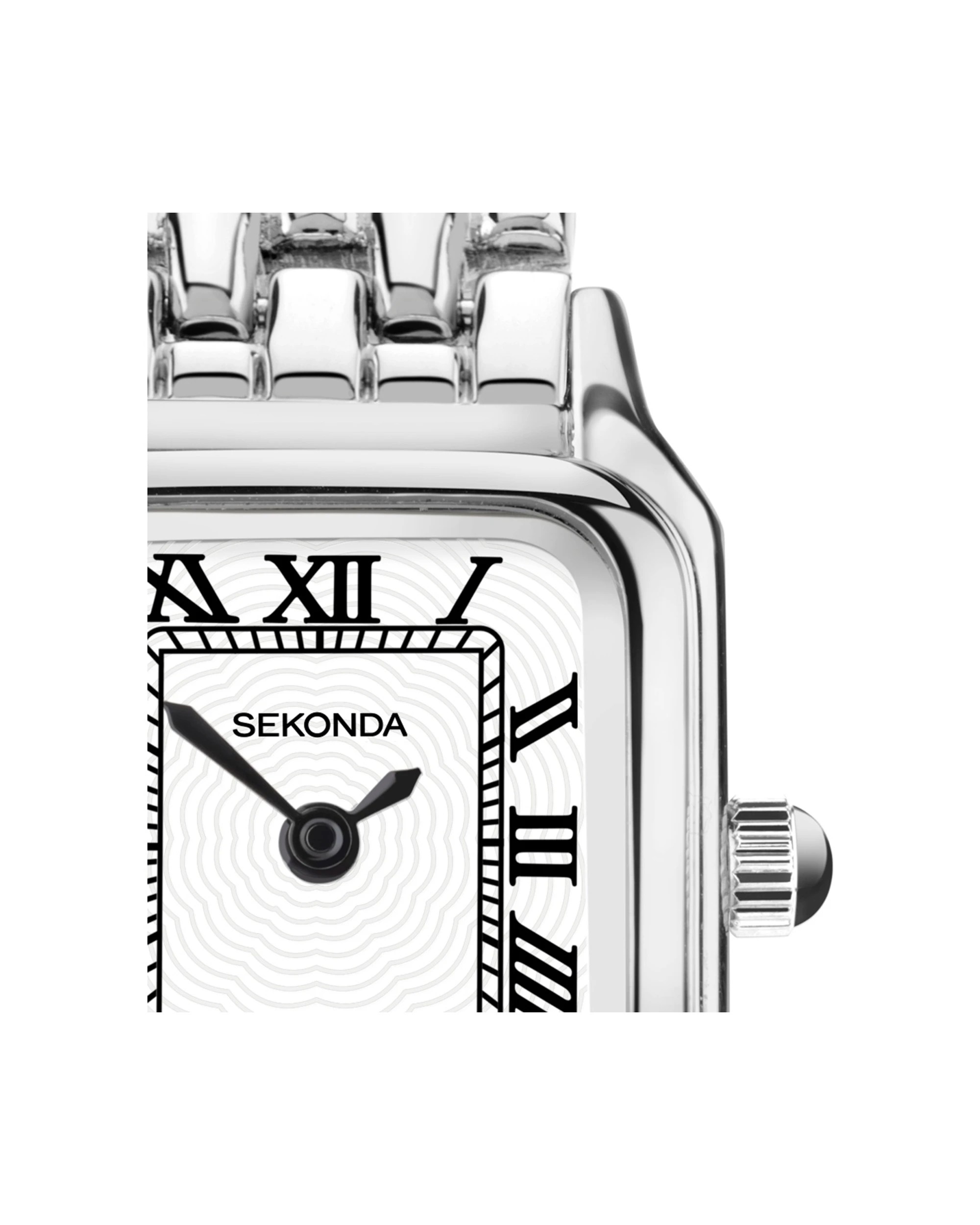 2 Sekonda Women's Monica Silver Watch Stainless Steel Band 20mm Case, 2 of 7