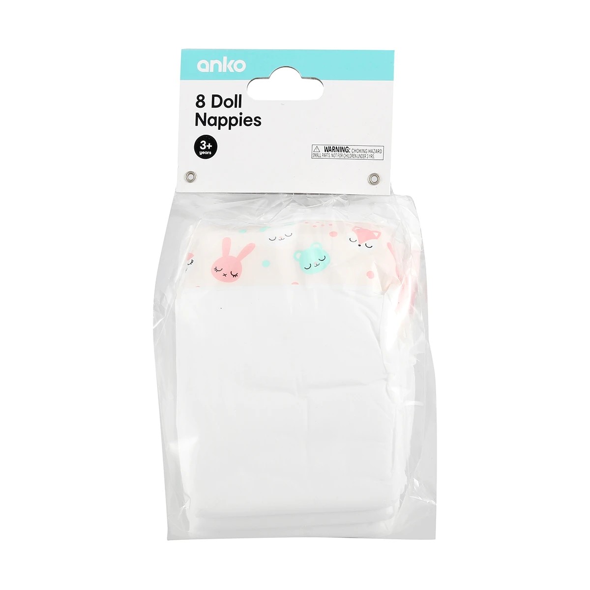 3 Doll Nappies - Pack of 8, 3 of 3