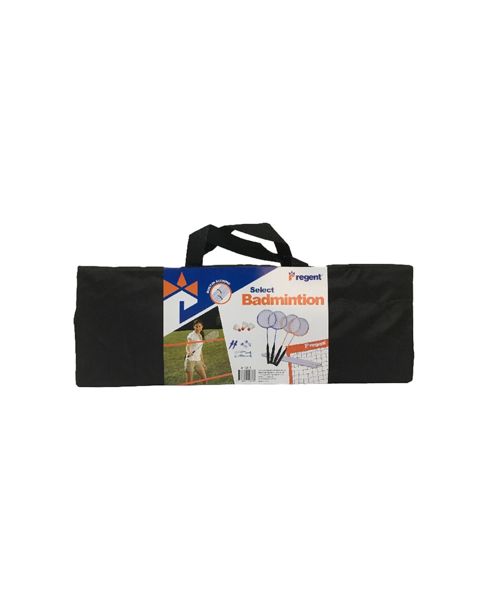 1 Regent Backyard Badminton All in One Playing Set With Rackets,Net,Pegs & Shuttles - Multi, 1 of 2