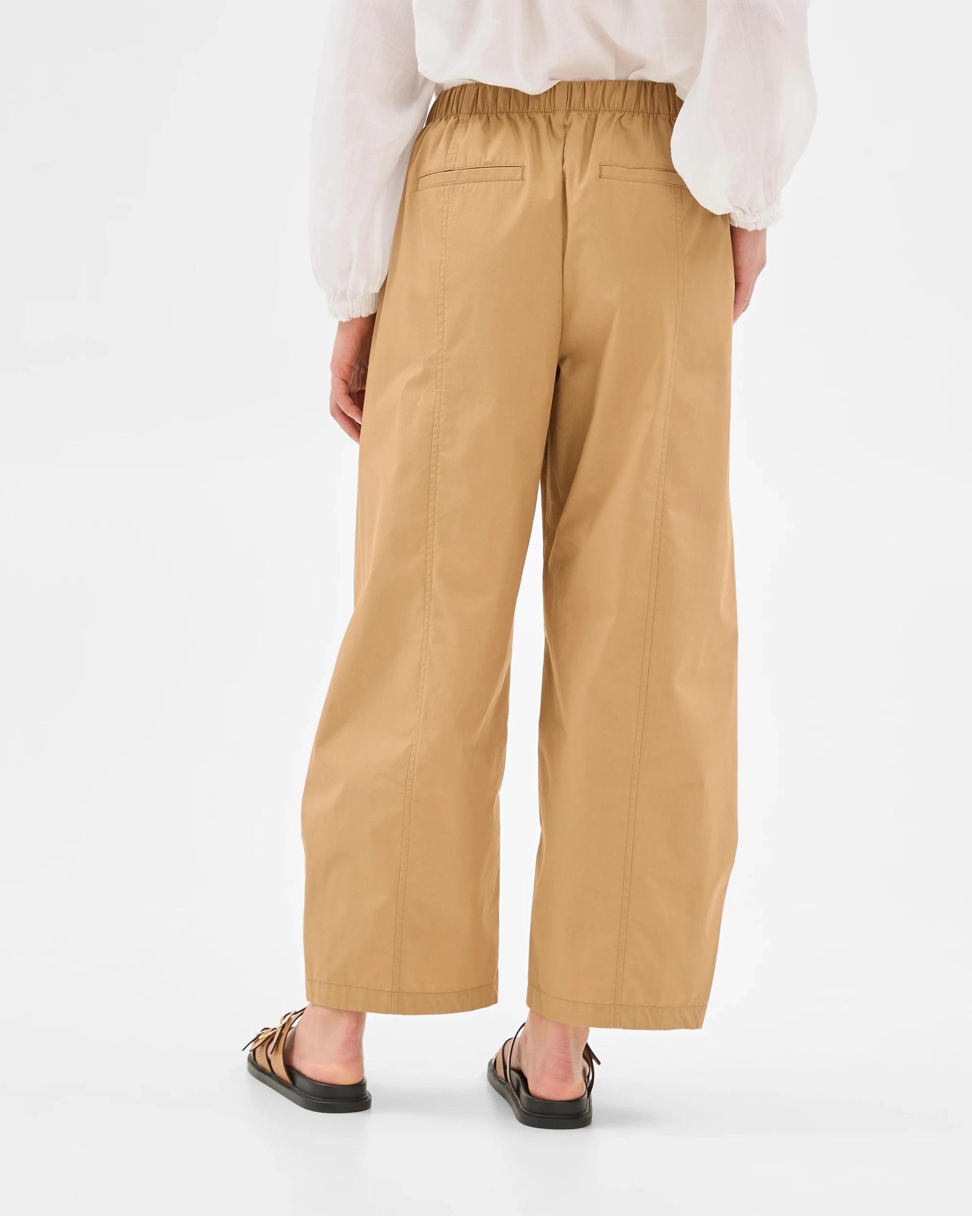 6 Target Australian Cotton Tie Waist Barrel Pants TEAKWOOD, 6 of 7