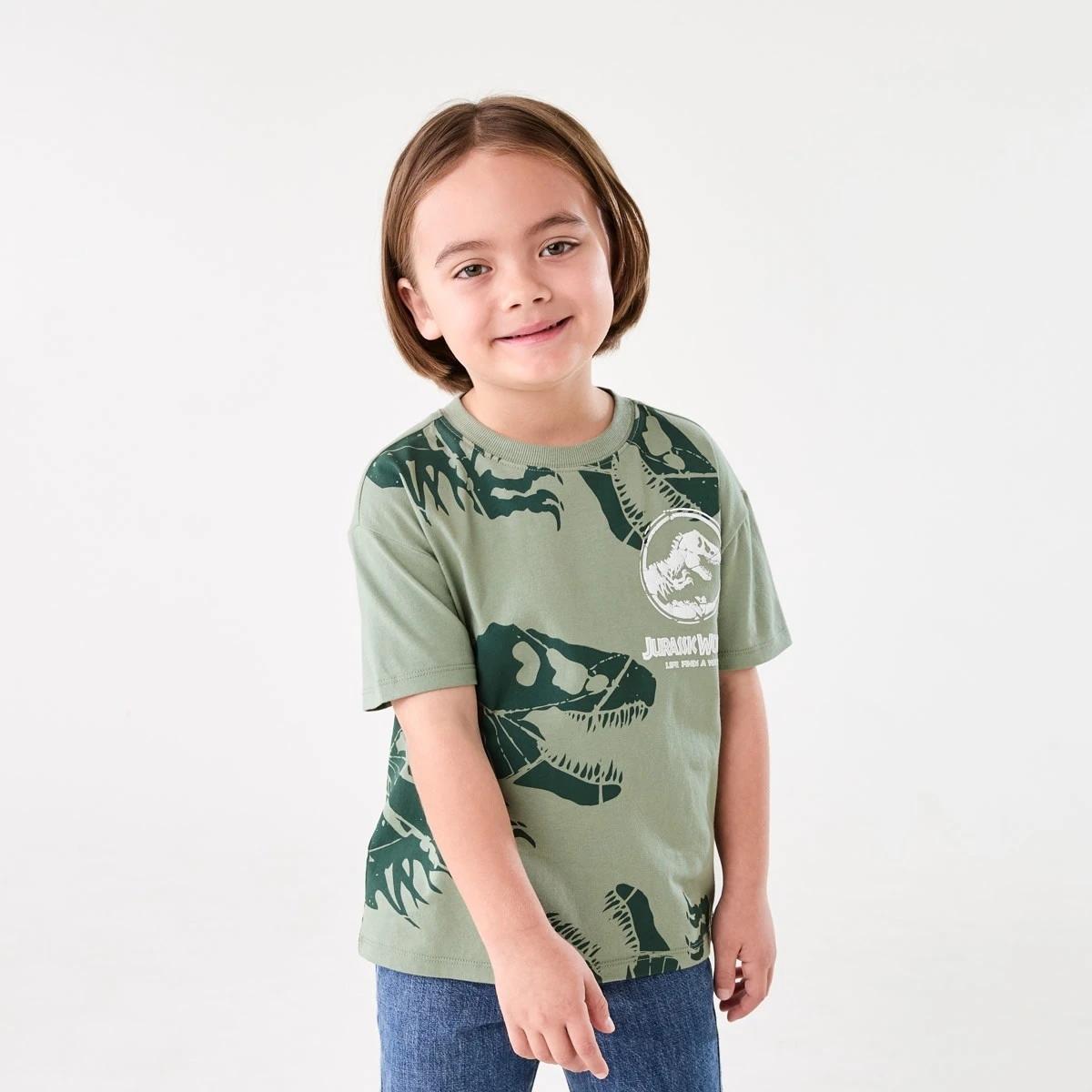 1 Jurassic World License Oversized T-shirt JURASSIC WORLD, 1 of 7