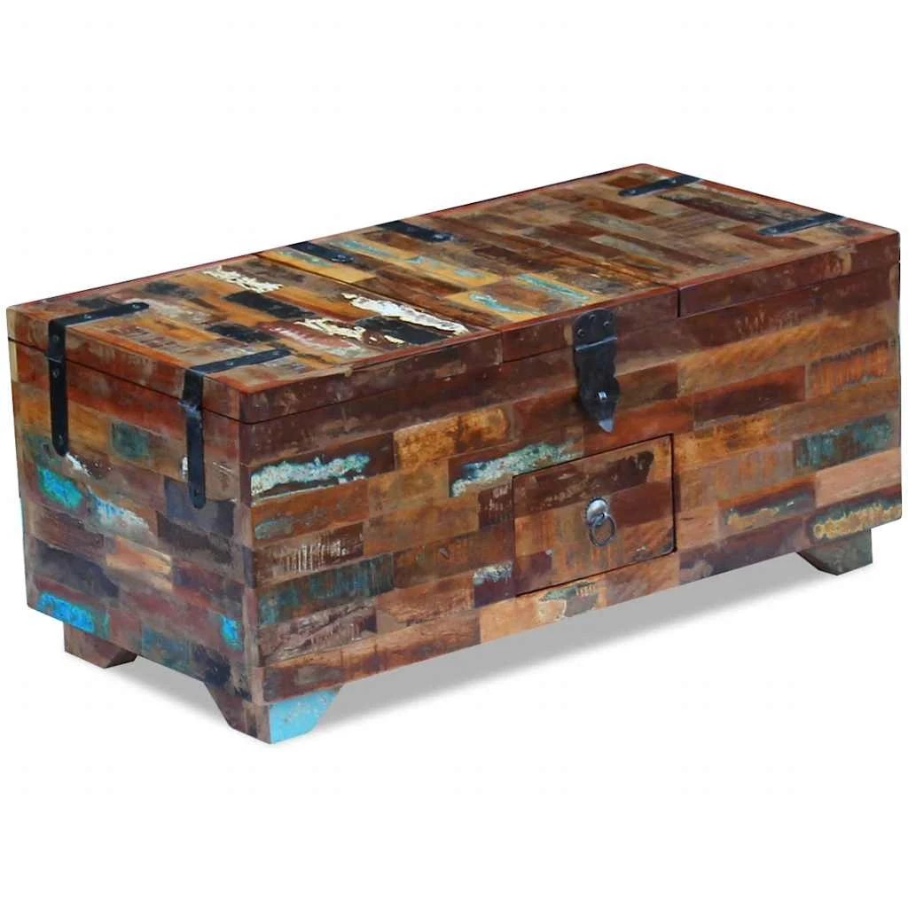 1 Vidaxl Coffee Table Wooden Coffee Table - Brown, 1 of 10