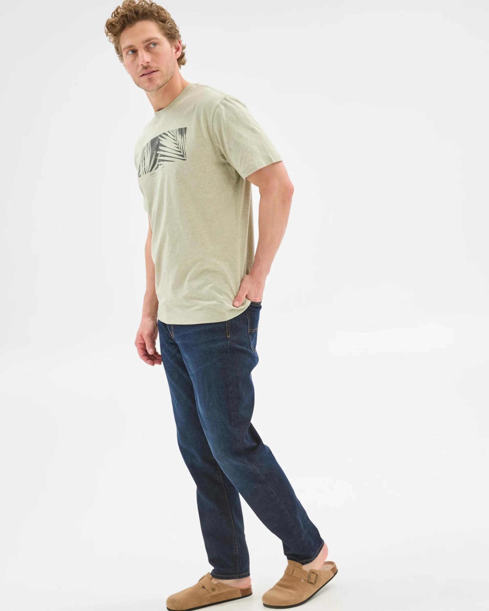 3 Target Australian Cotton Blend T-Shirt SEAGRASS MARLE, 3 of 6